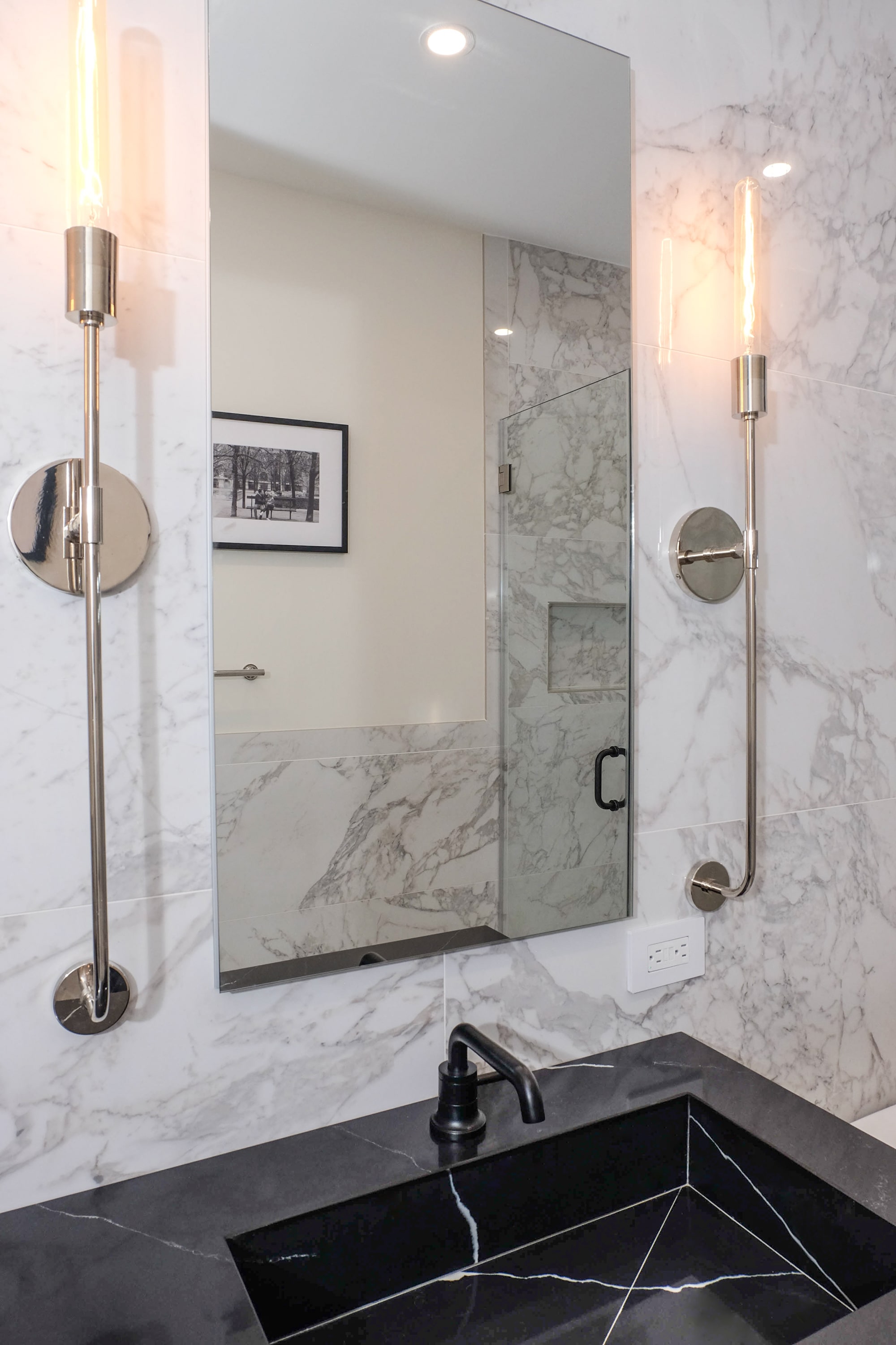 Renovated interior of a pre-war co-op combination at 23 East 10th Street in Greenwich Village, Manhattan, by Gallery KBNY (view 9)
