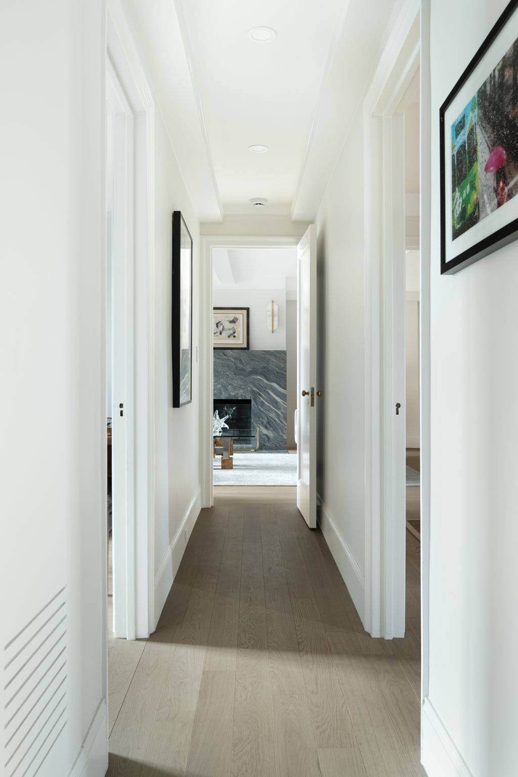 Renovated interior of a pre-war co-op at The Windsor Arms at 61 West 9th Street in Greenwich Village, Manhattan, by Gallery KBNY (view 16)