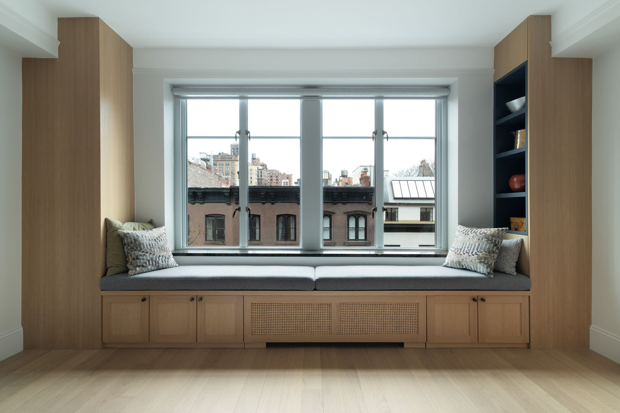 Renovated interior of a pre-war co-op at The Windsor Arms at 61 West 9th Street in Greenwich Village, Manhattan, by Gallery KBNY (view 6)