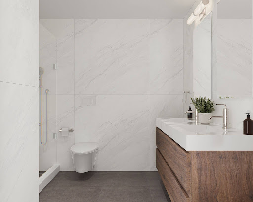 Pre-renovation or in-progress view of a pre-war loft condo renovation at 345 Greenwich Street in Tribeca, Manhattan, by Gallery KBNY (view 4)