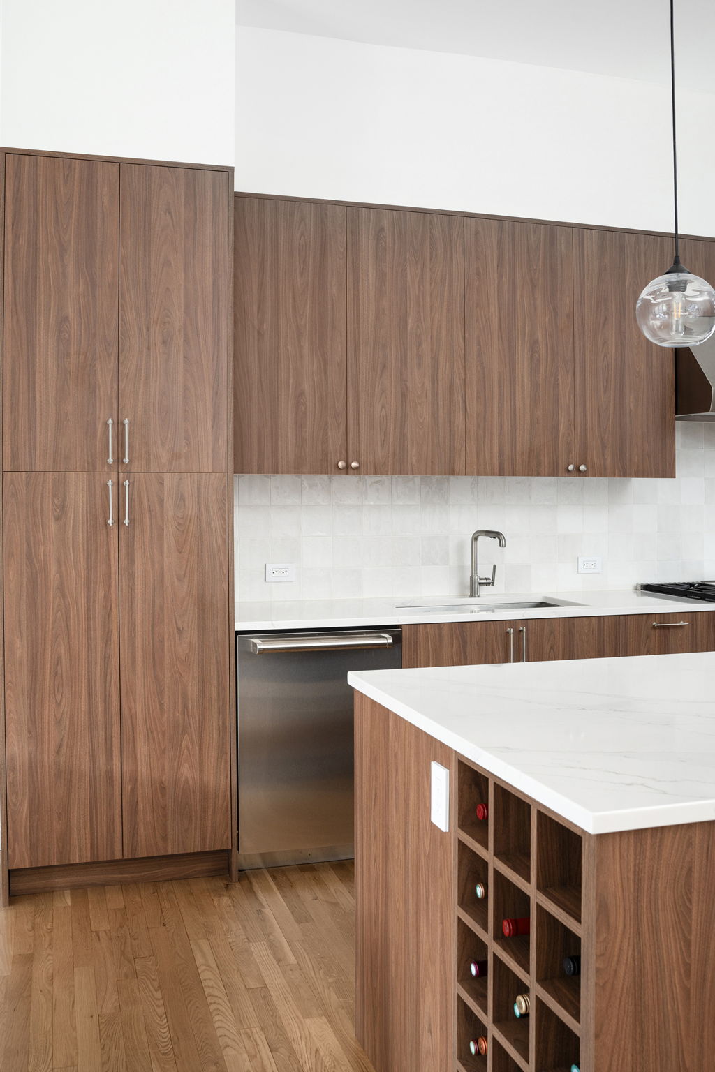Renovated interior of a pre-war loft condo at 345 Greenwich Street in Tribeca, Manhattan, by Gallery KBNY (view 5)