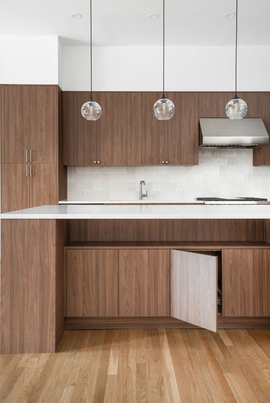 Renovated interior of a pre-war loft condo at 345 Greenwich Street in Tribeca, Manhattan, by Gallery KBNY (view 7)