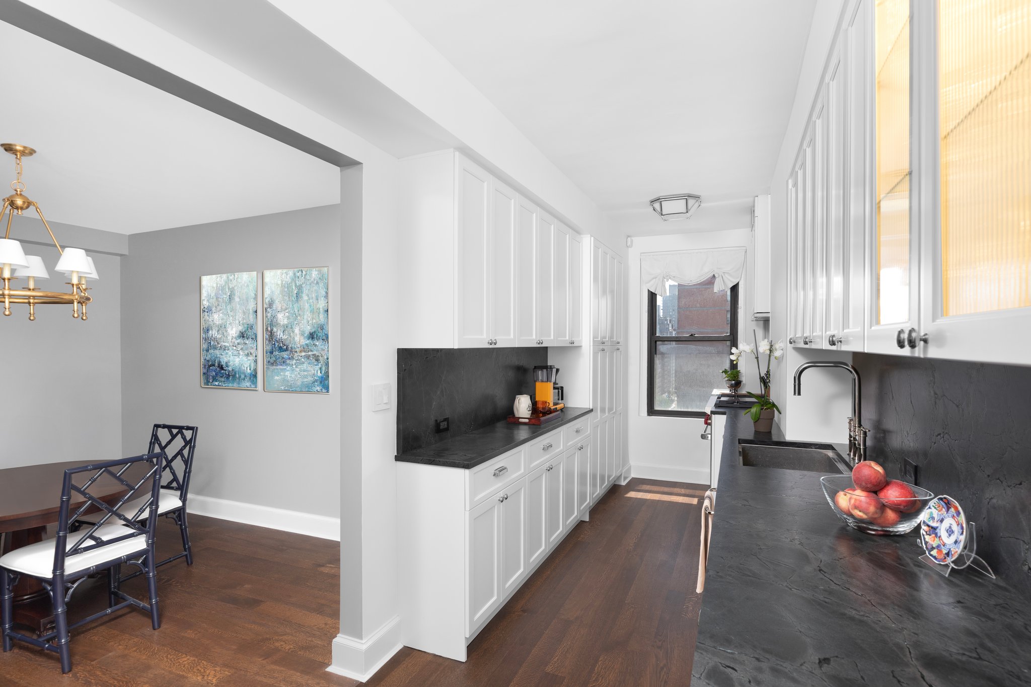 Renovated interior of a pre-war co-op at 308 East 79th Street on the Upper East Side, Manhattan, by Gallery KBNY (view 11)