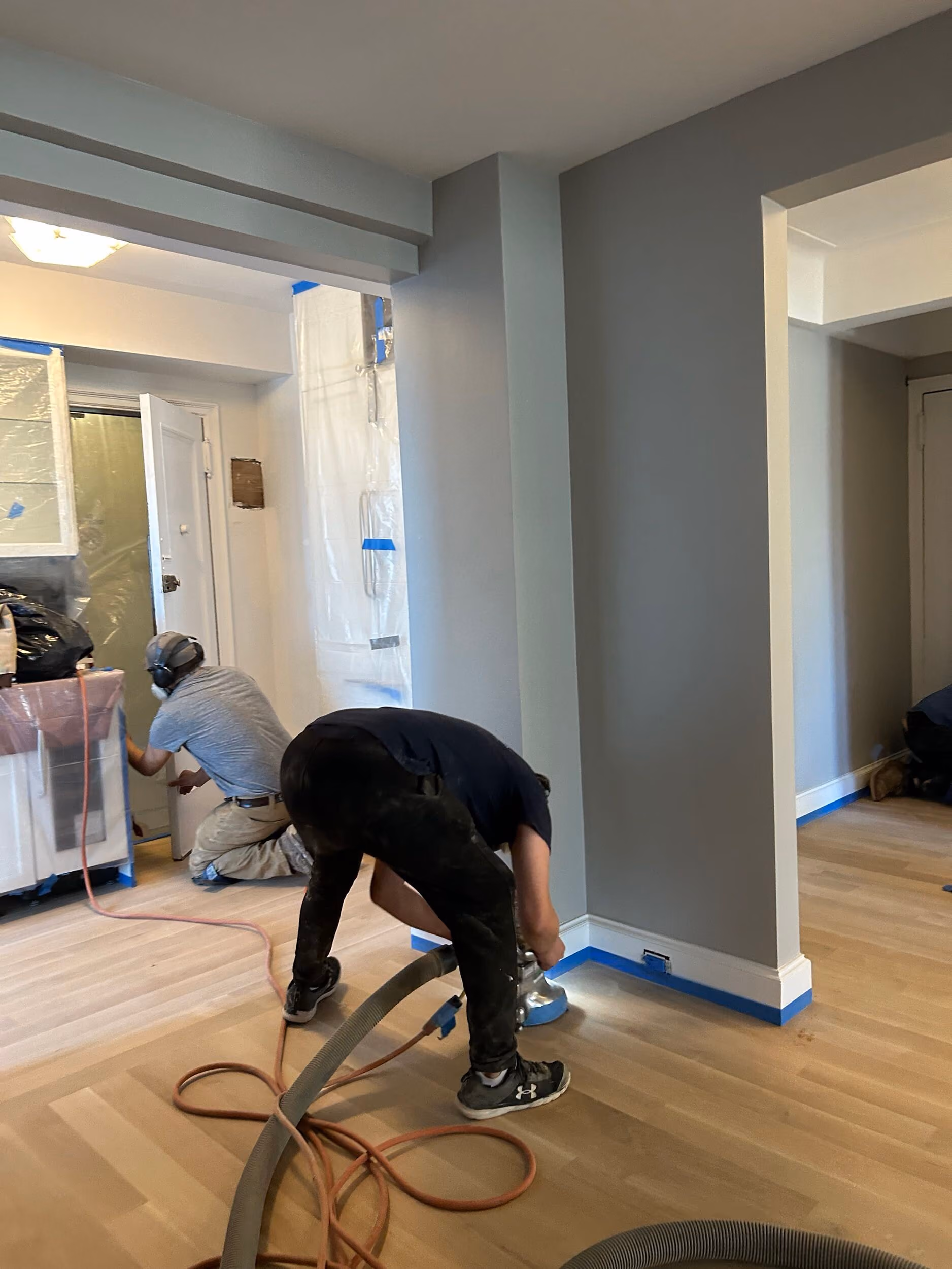 Construction in progress during a pre-war co-op renovation at 308 East 79th Street on the Upper East Side, Manhattan, by Gallery KBNY (view 16)