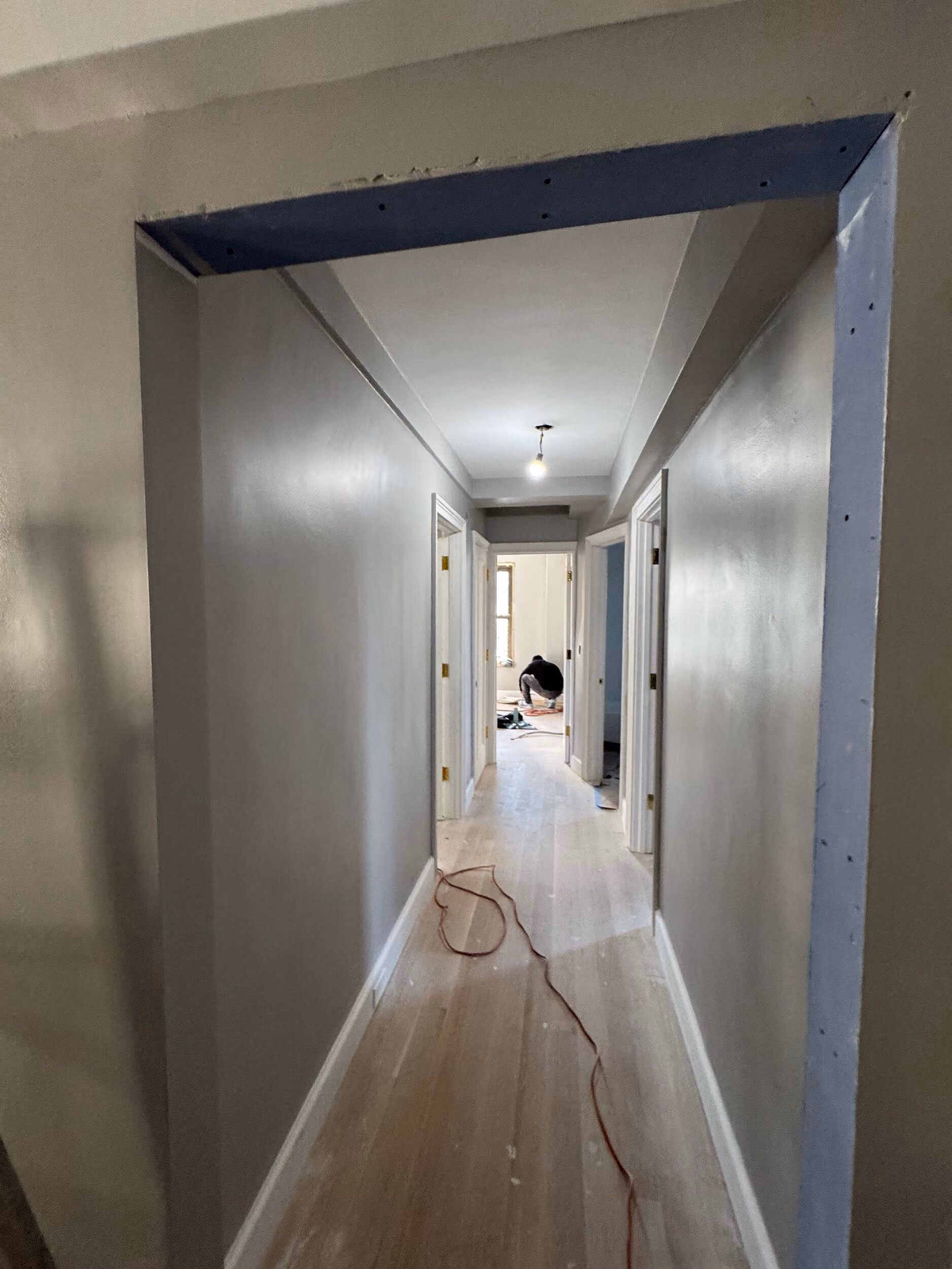 Construction in progress during a pre-war co-op renovation at 308 East 79th Street on the Upper East Side, Manhattan, by Gallery KBNY (view 18)