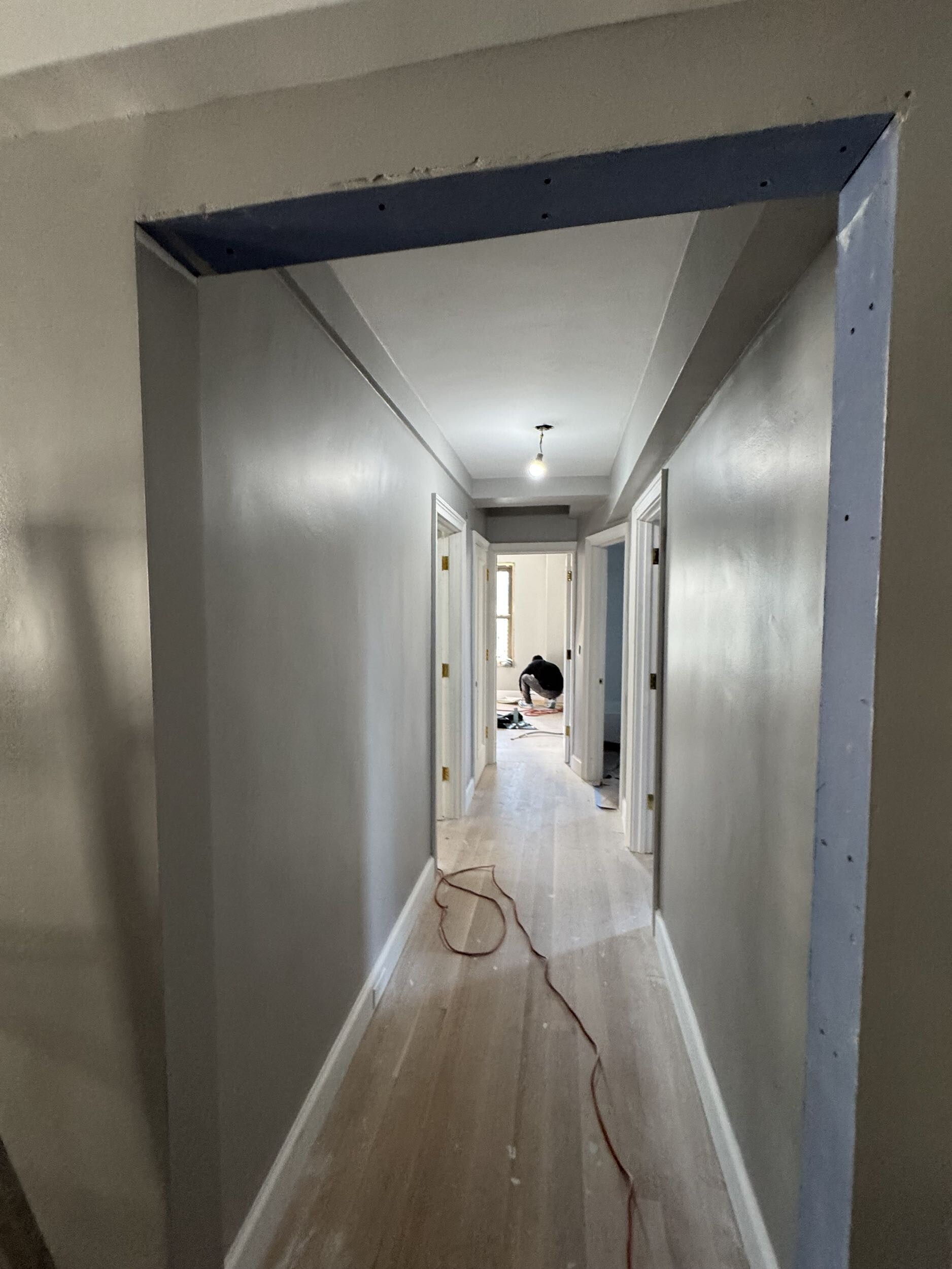 Construction in progress during a pre-war co-op renovation at 308 East 79th Street on the Upper East Side, Manhattan, by Gallery KBNY (view 18)