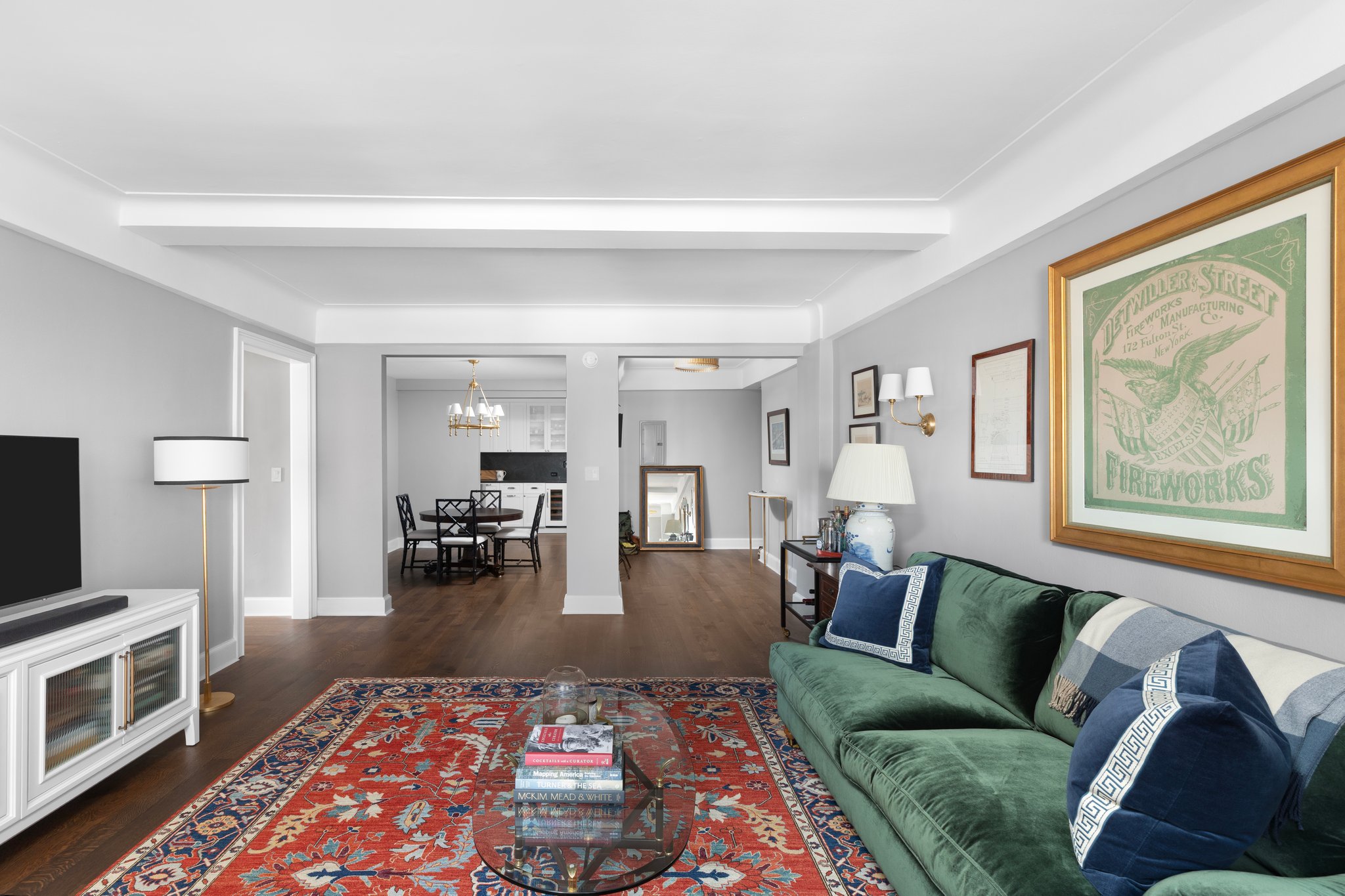 Renovated interior of a pre-war co-op at 308 East 79th Street on the Upper East Side, Manhattan, by Gallery KBNY (view 6)