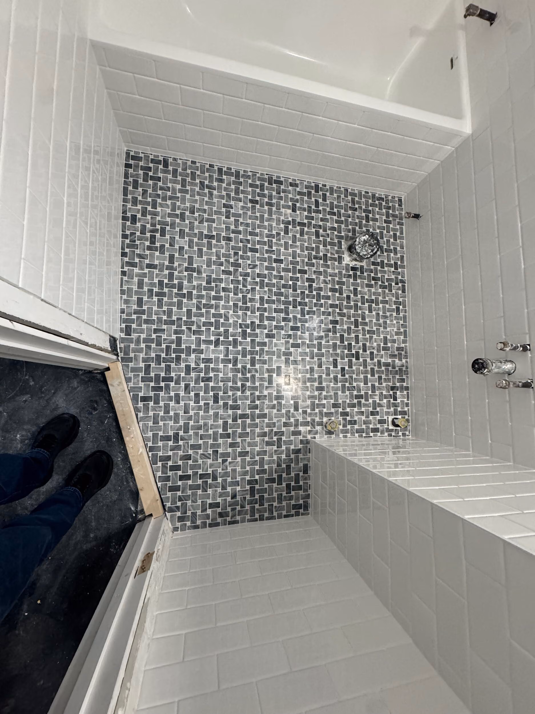 Construction in progress during a pre-war co-op renovation at 308 East 79th Street on the Upper East Side, Manhattan, by Gallery KBNY (view 13)