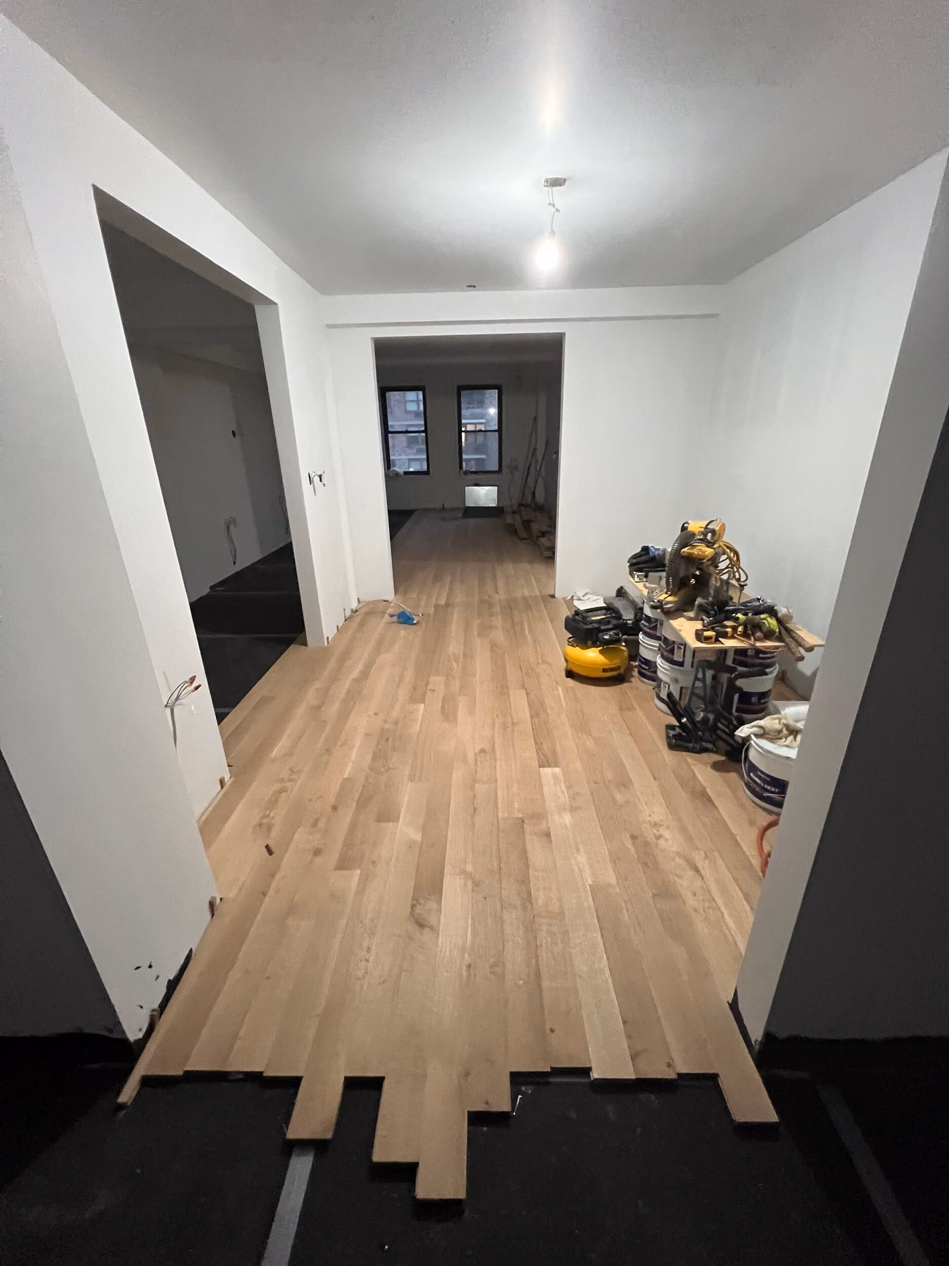 Construction in progress during a pre-war co-op renovation at 308 East 79th Street on the Upper East Side, Manhattan, by Gallery KBNY (view 14)
