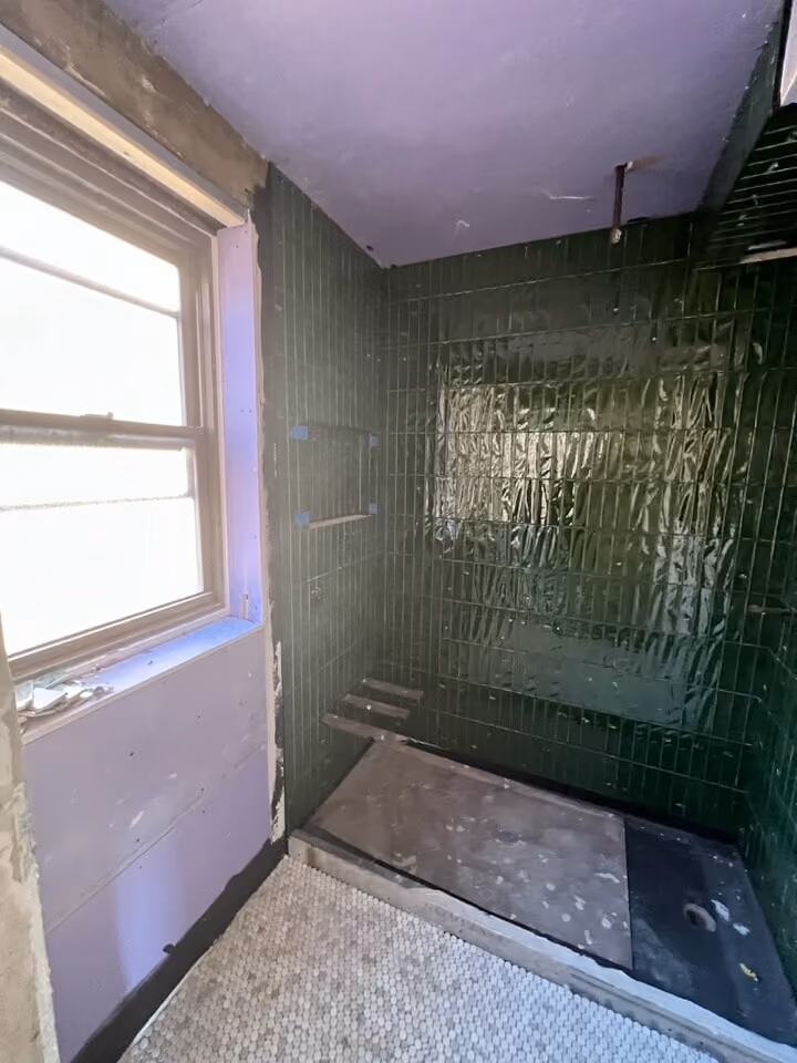 Construction in progress during a post-war co-op renovation at 55 East End Avenue on the Upper East Side, Manhattan, by Gallery KBNY (view 14)