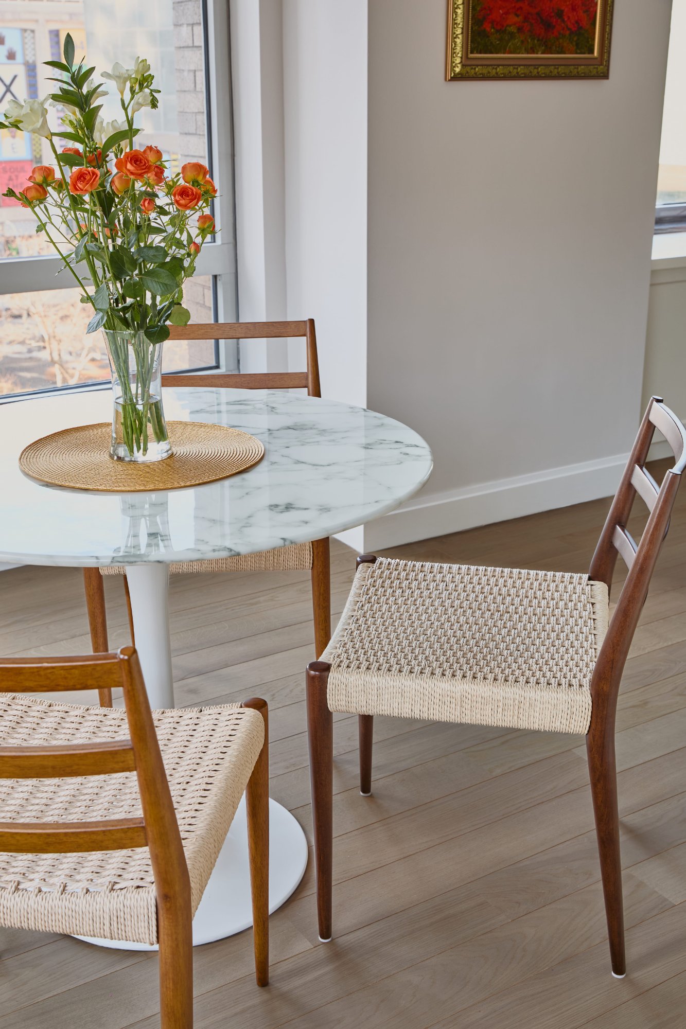 Renovated interior of a condo at 150 Columbus Avenue on the Upper West Side, Manhattan, by Gallery KBNY (view 3)