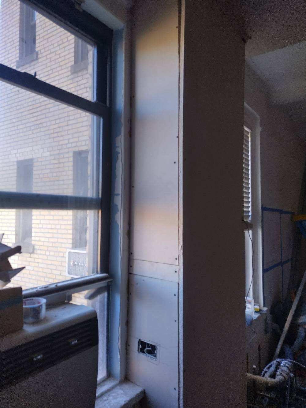 Pre-renovation or in-progress view of a post-war condo renovation at 151 West 74th Street on the Upper West Side, Manhattan, by Gallery KBNY (view 8)