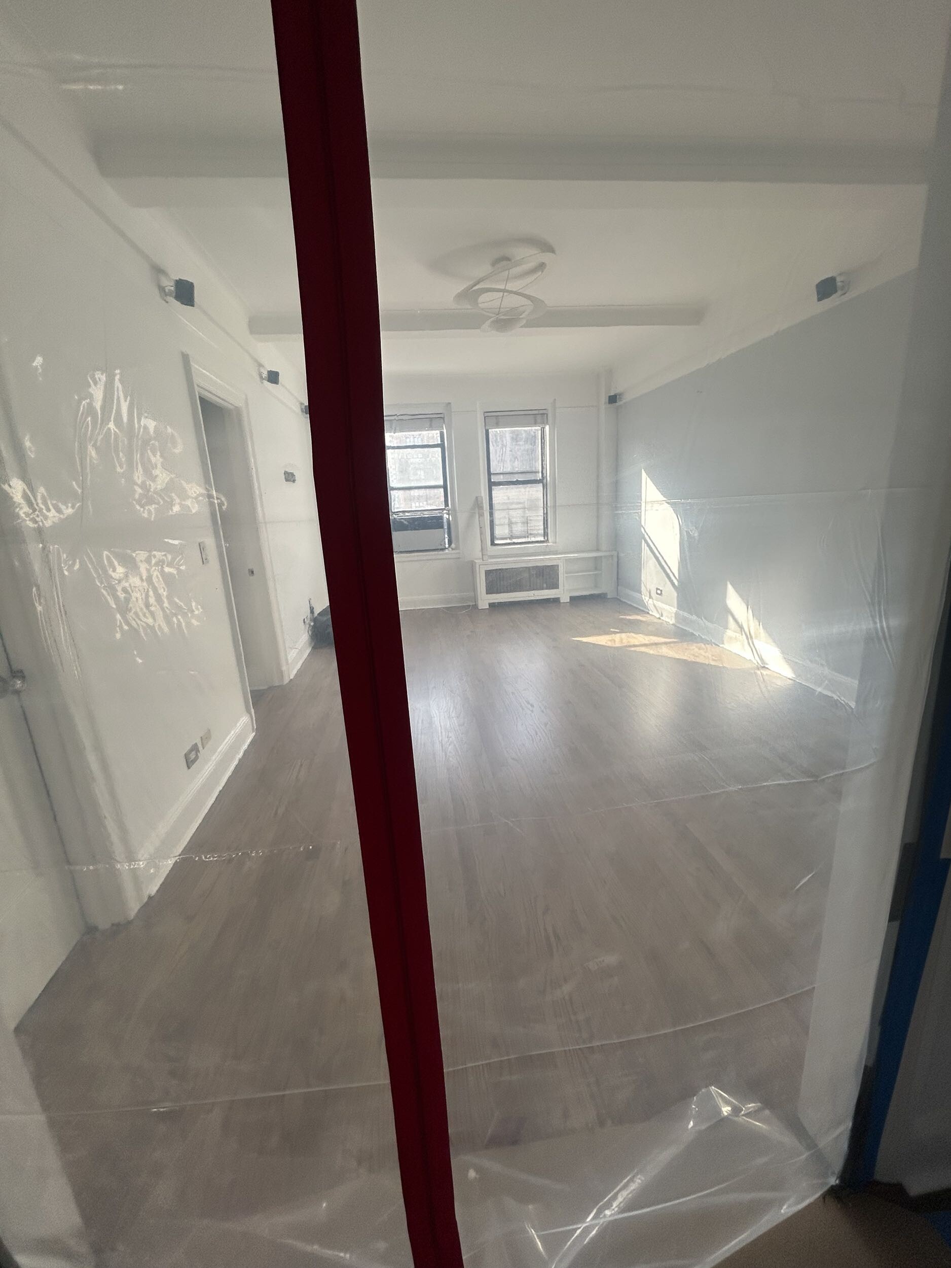Pre-renovation or in-progress view of a post-war condo renovation at 151 West 74th Street on the Upper West Side, Manhattan, by Gallery KBNY (view 15)