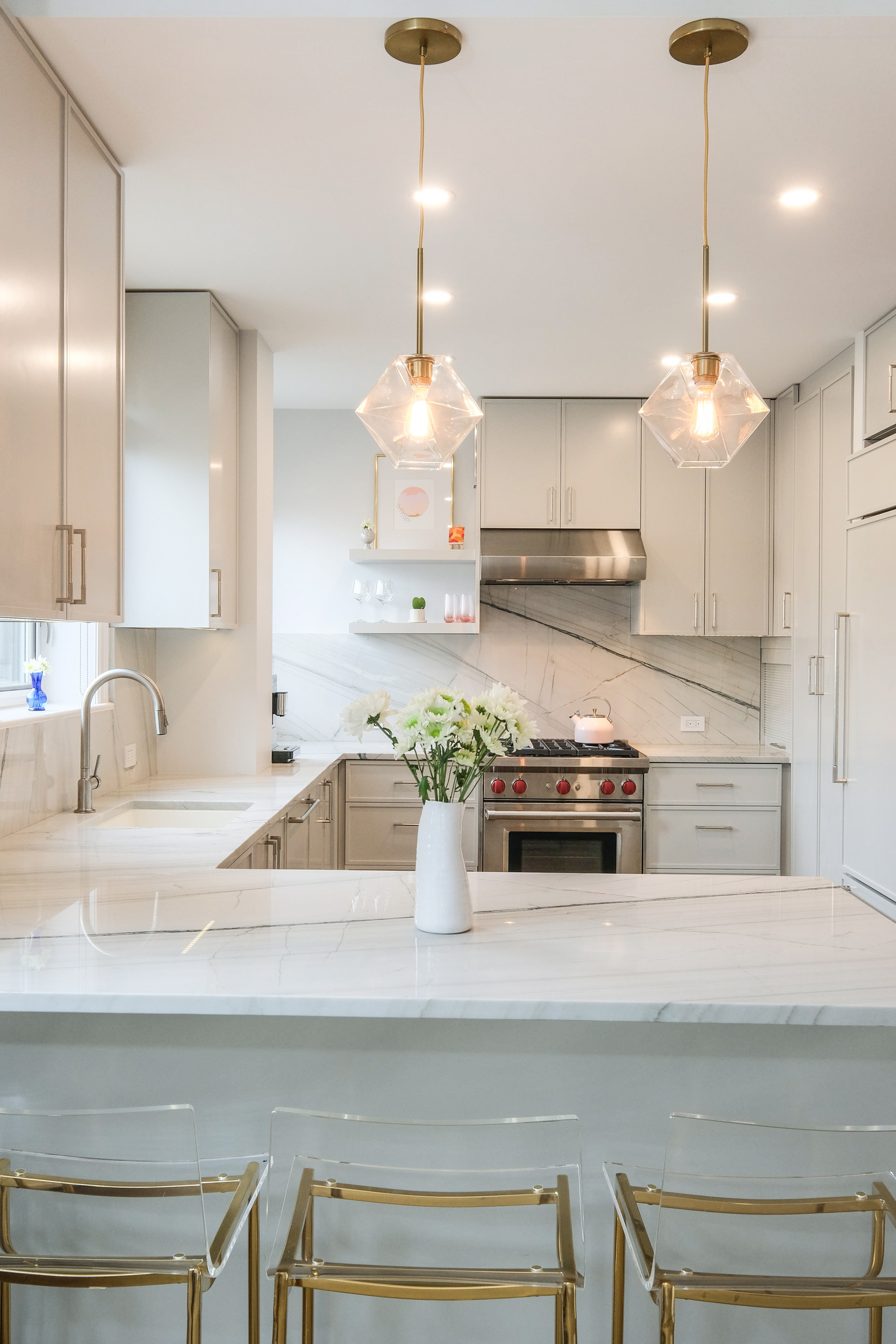 Renovated interior of a pre-war condo at 59 West 71st Street on the Upper West Side, Manhattan, by Gallery KBNY (view 2)