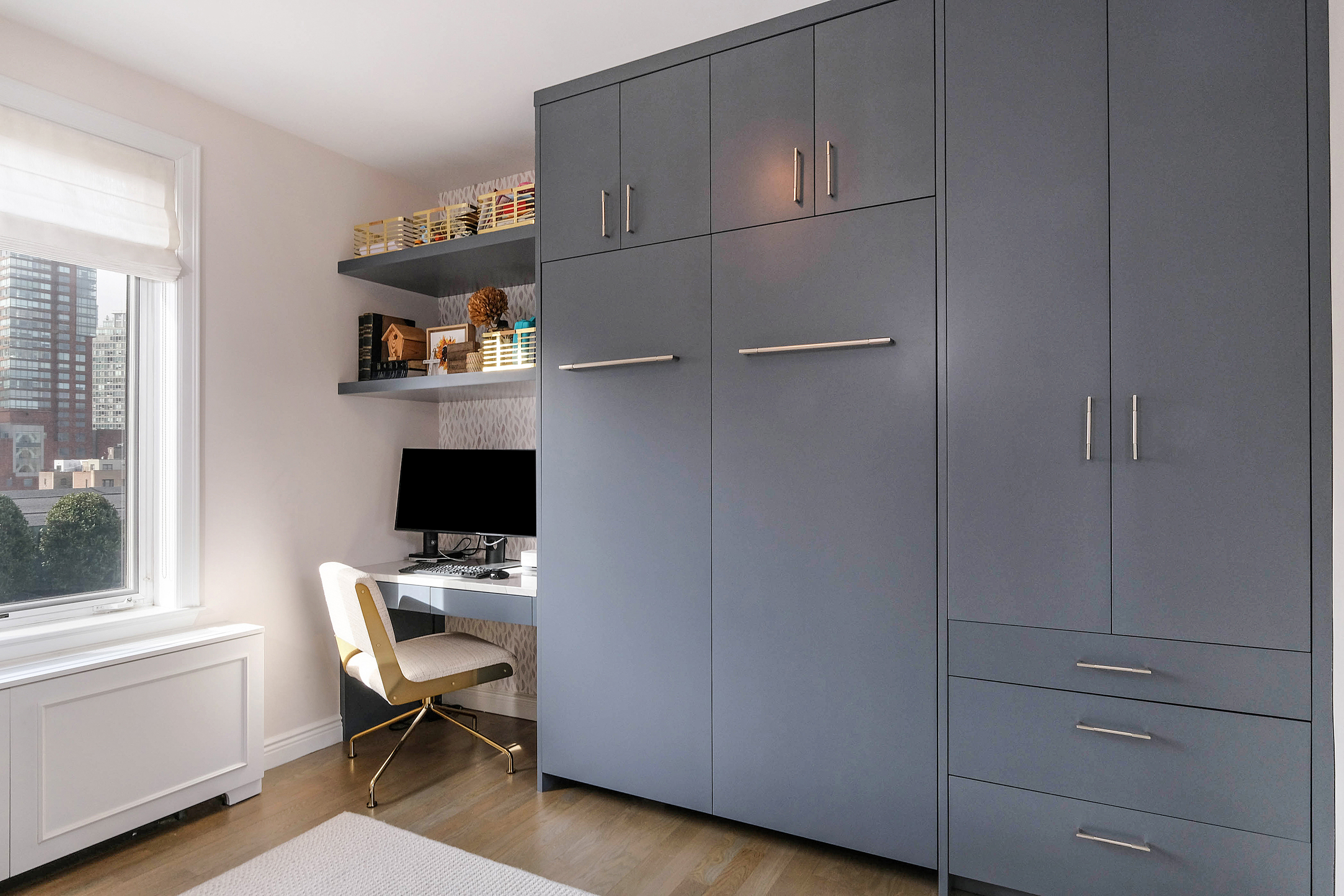 Renovated interior of a pre-war condo at 59 West 71st Street on the Upper West Side, Manhattan, by Gallery KBNY (view 8)