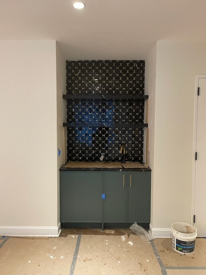 Construction in progress during a luxury condo renovation at 220 Riverside Boulevard on the Upper West Side, Manhattan, by Gallery KBNY (view 17)