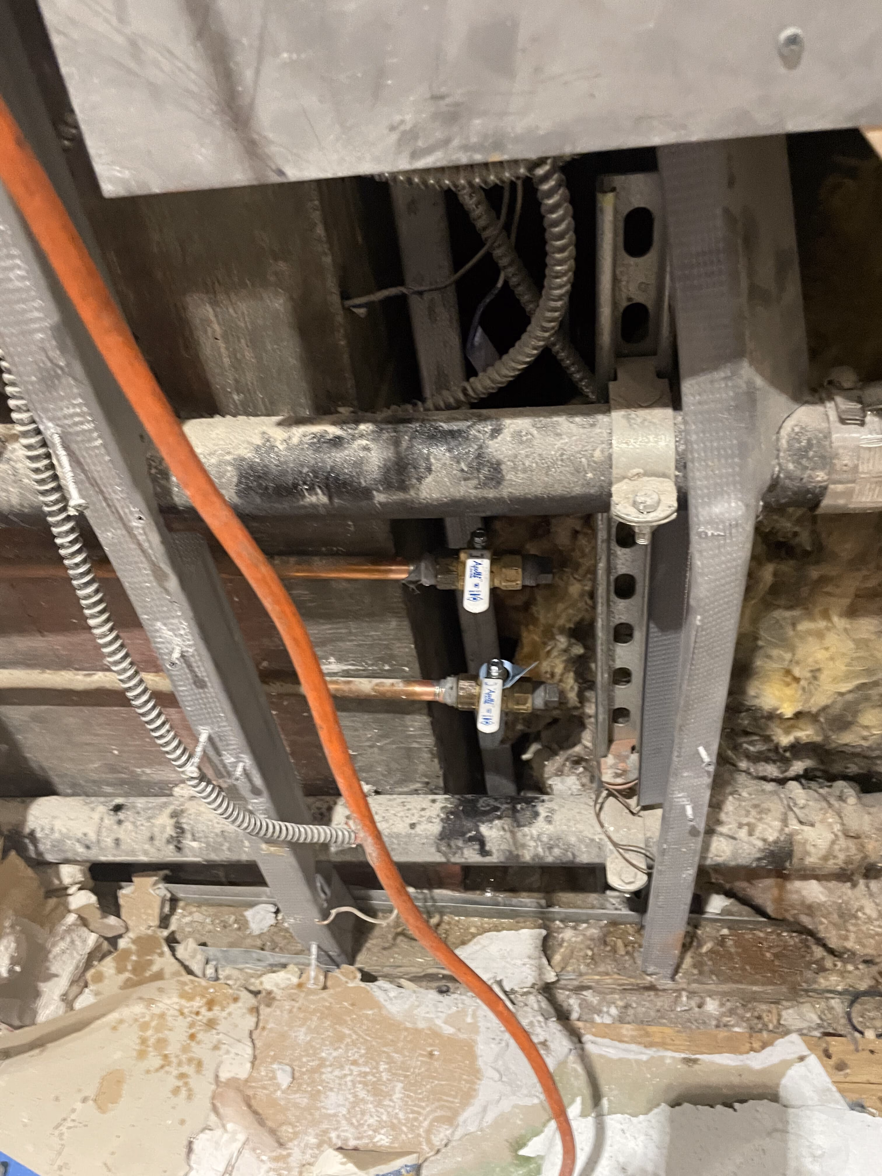 Construction in progress during a luxury condo renovation at 220 Riverside Boulevard on the Upper West Side, Manhattan, by Gallery KBNY (view 12)