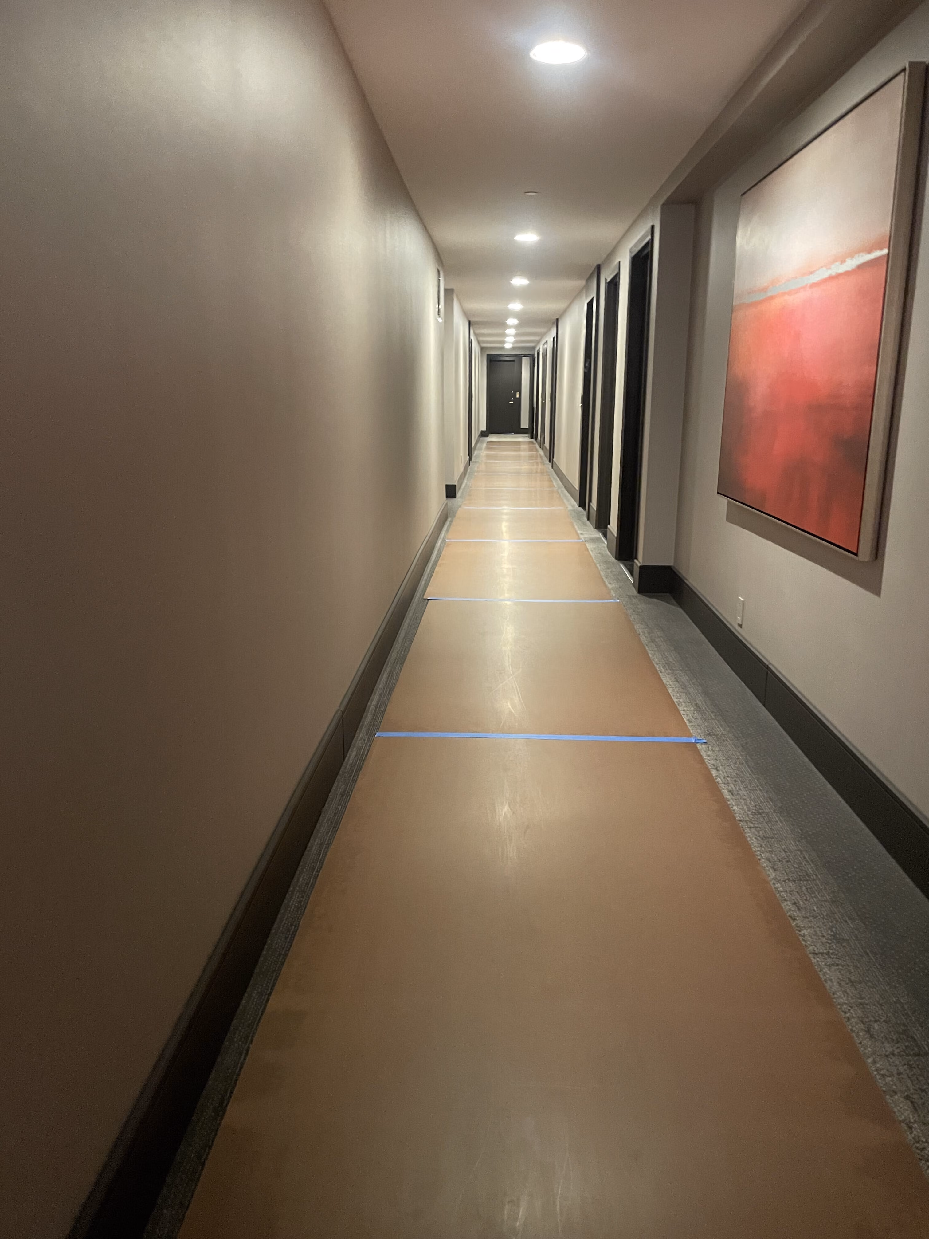 Construction in progress during a luxury condo renovation at 220 Riverside Boulevard on the Upper West Side, Manhattan, by Gallery KBNY (view 4)