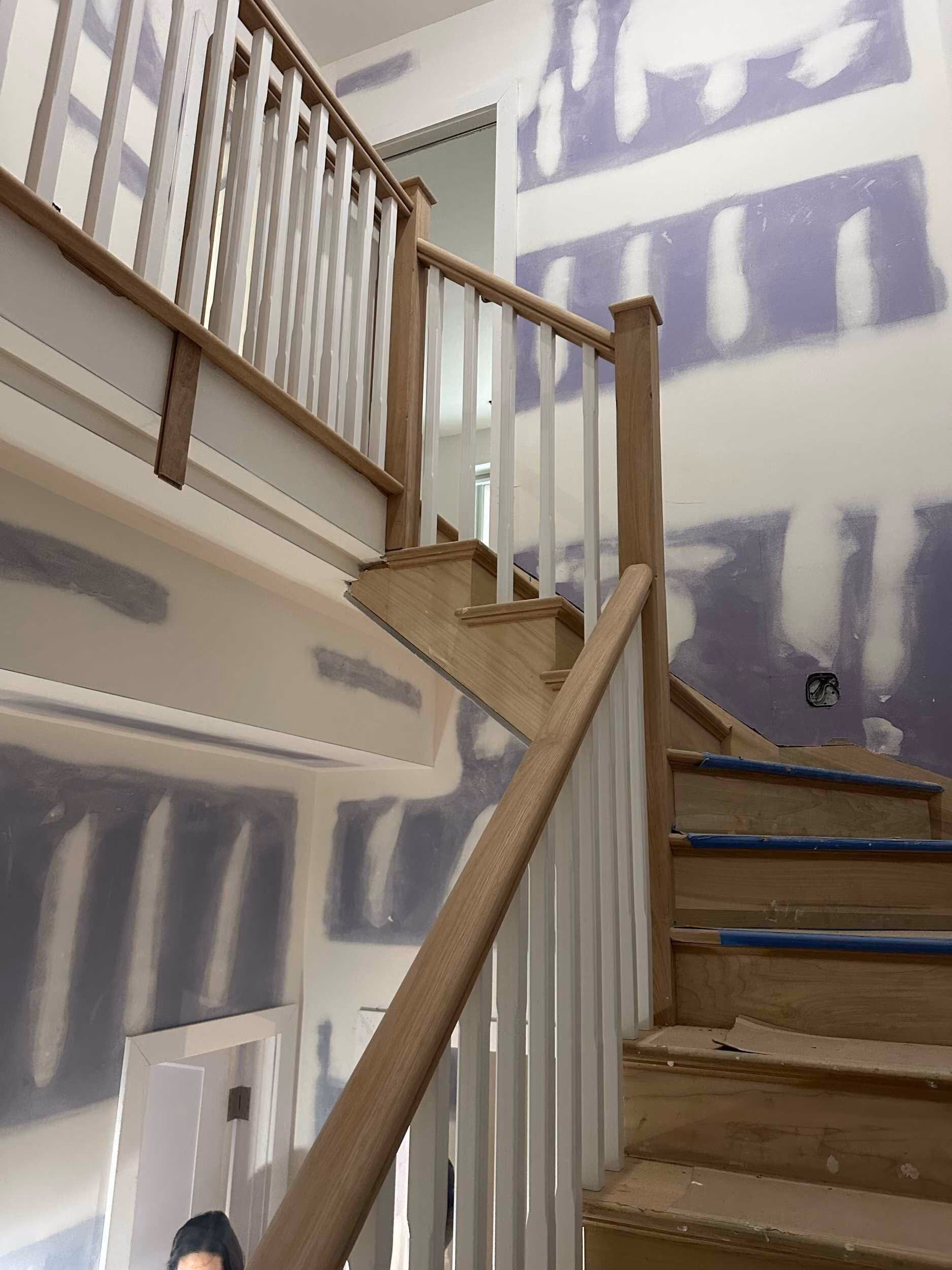Pre-renovation or in-progress view of a pre-war condo renovation at 17 Cornelia Street in the West Village, Manhattan, by Gallery KBNY (view 12)