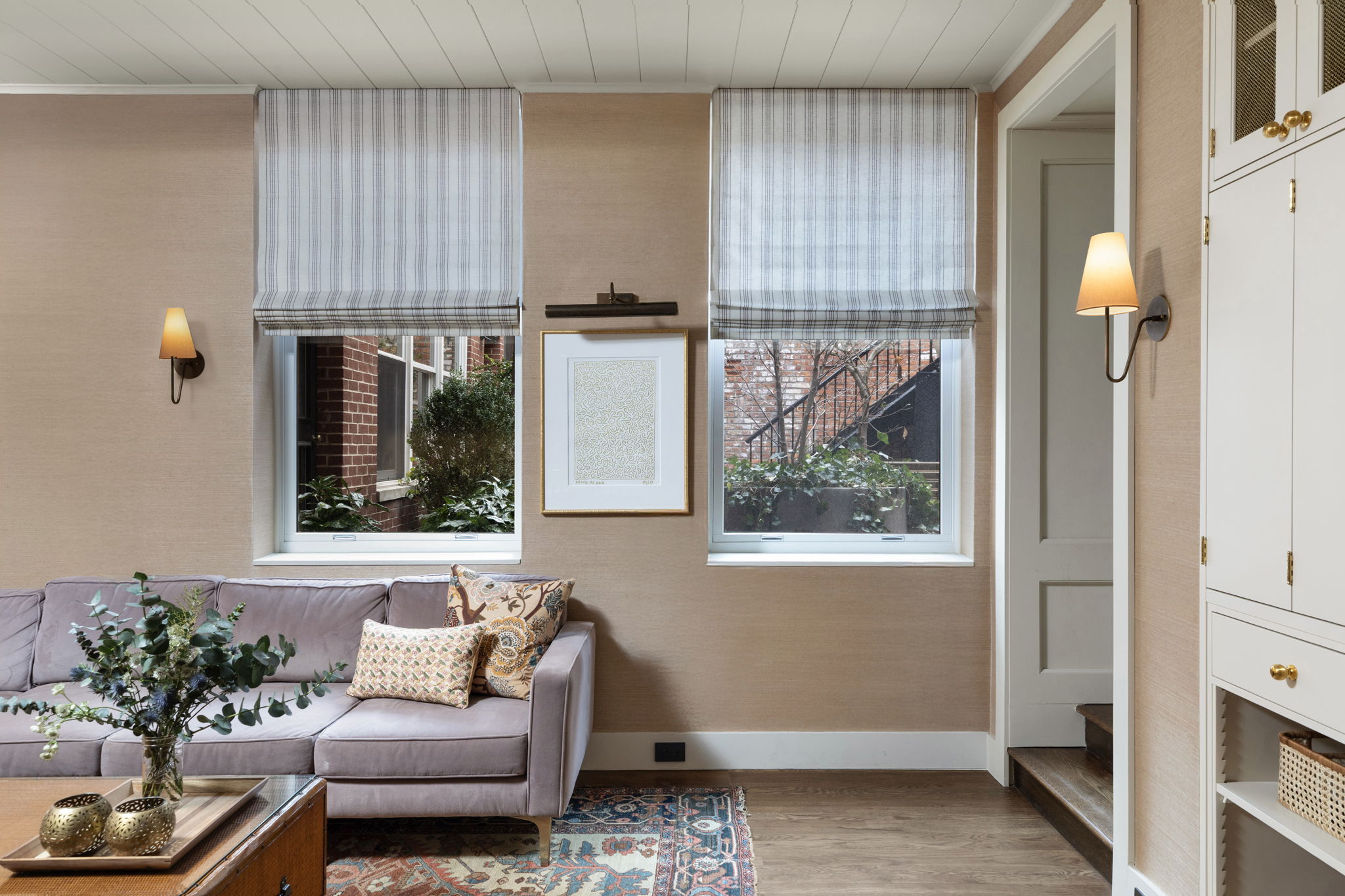 Renovated interior of a pre-war condo at 17 Cornelia Street in the West Village, Manhattan, by Gallery KBNY (view 1)