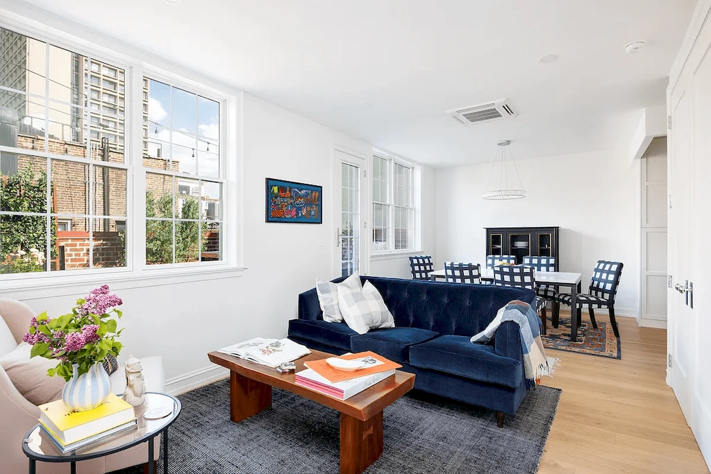 Apartment combination renovation in New York City by Gallery KBNY design-build firm