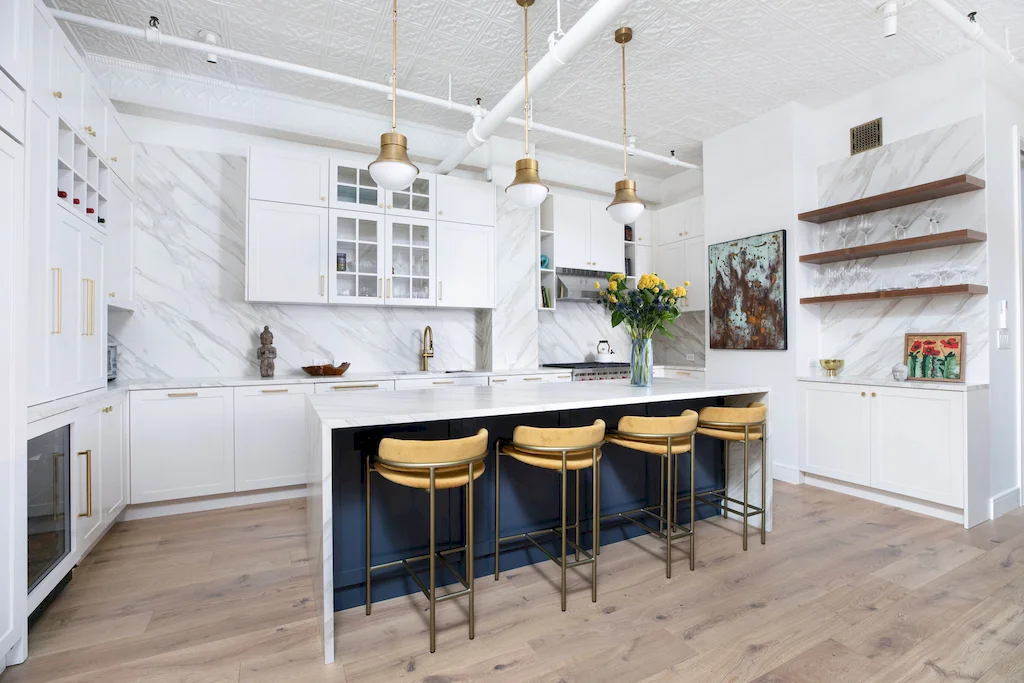 Kitchen renovation in New York City by Gallery KBNY design-build firm