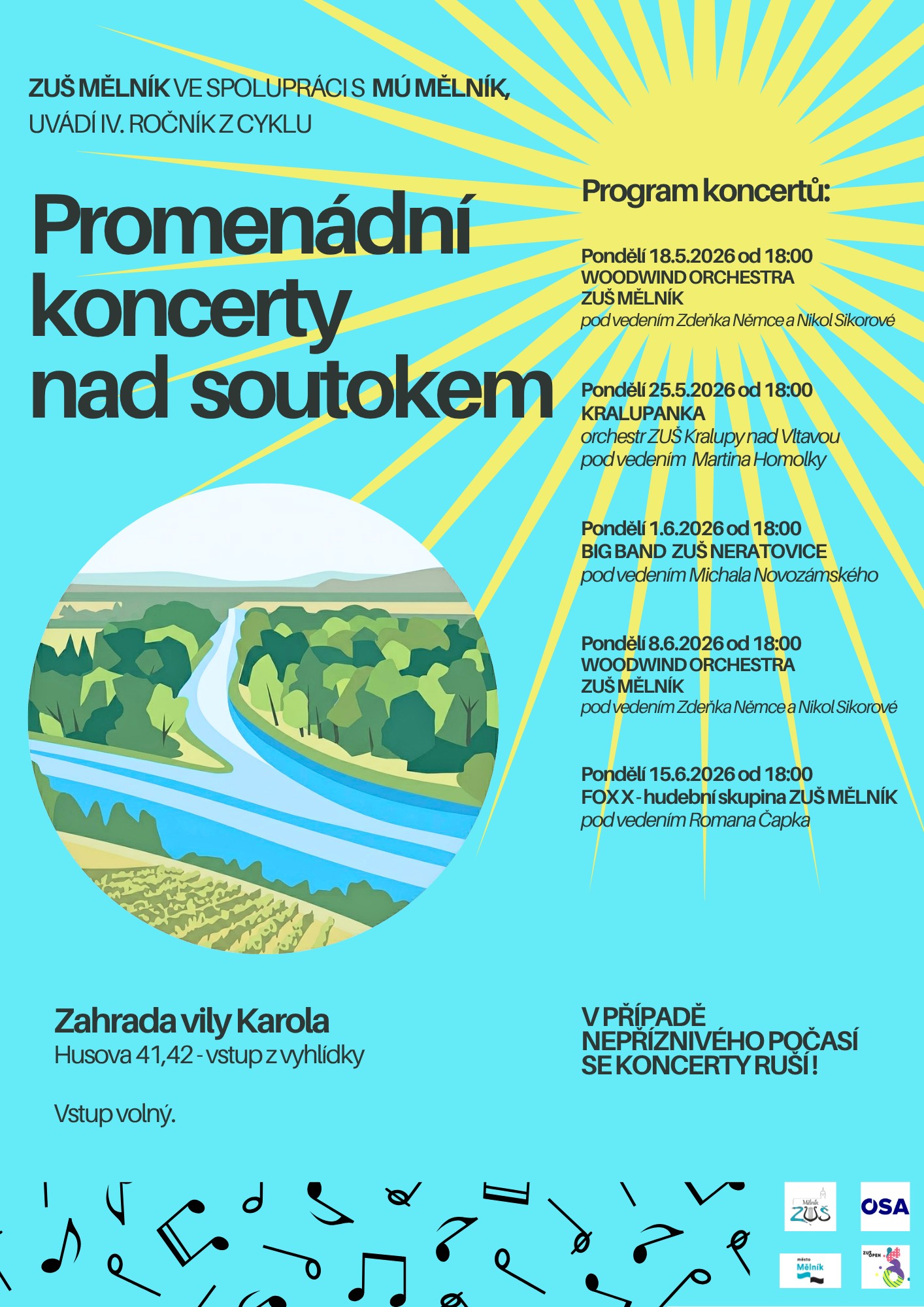 Promenádní koncert nad soutokem - Woodwind Orchestra