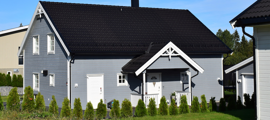 Hus med utleiedel