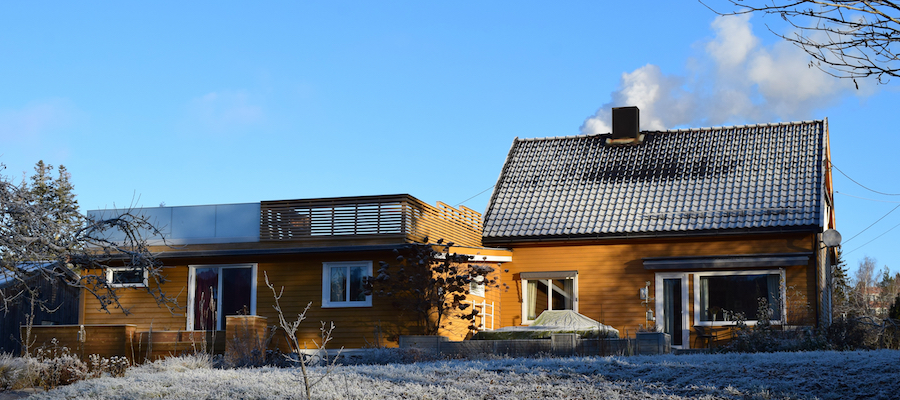Bygge på huset
