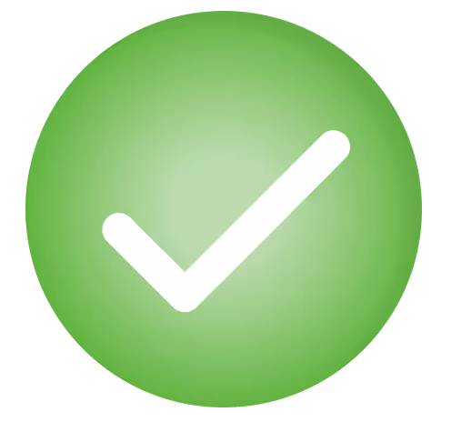 Green tick