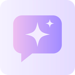 AI assistant chat icon