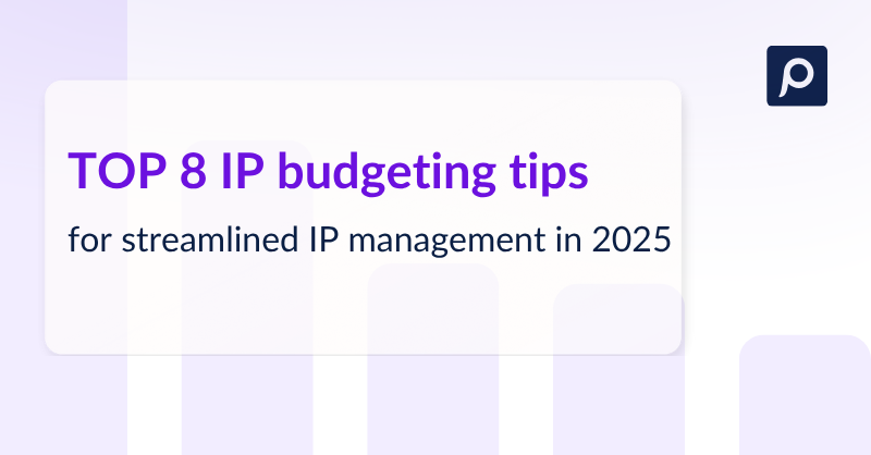 Our best tips to navigate IP management budgeting in 2025