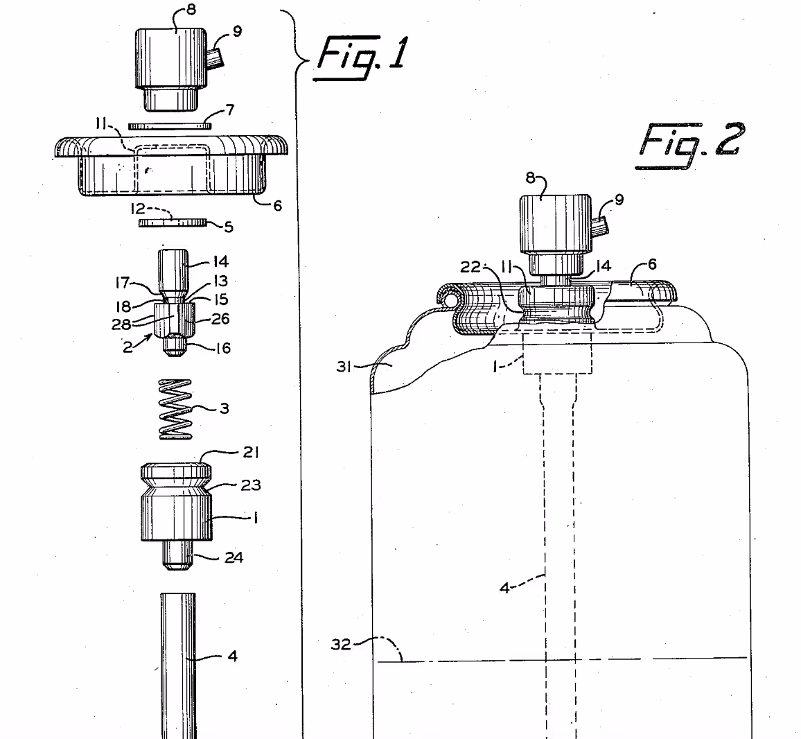 Mechanism for dispensing gases