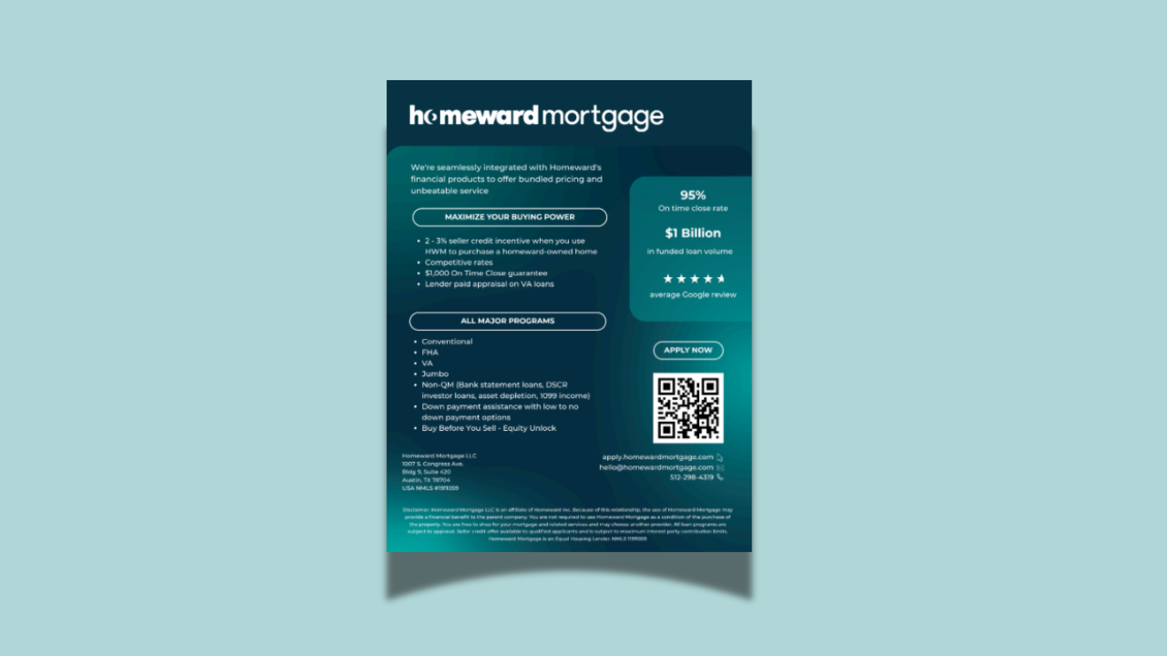 Homeward Mortgage Fact Sheet