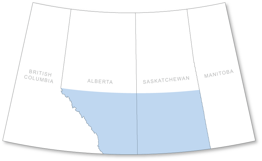 Southeastern Alberta/ Southeastern Saskatchewan Coverage