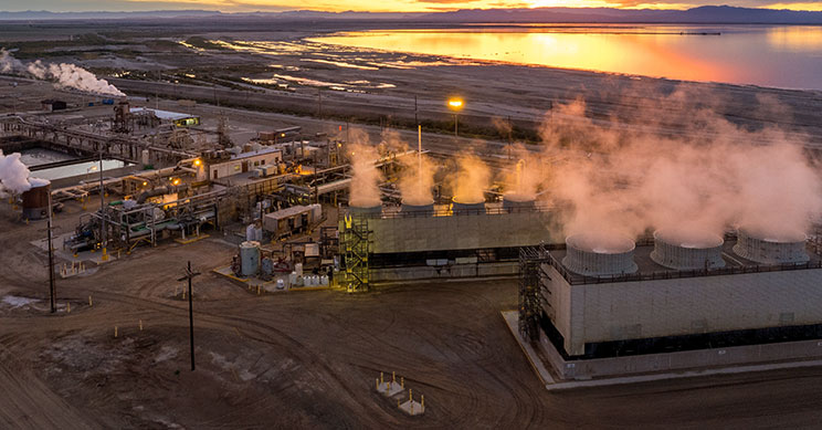 Salton Sea Geothermal Plant