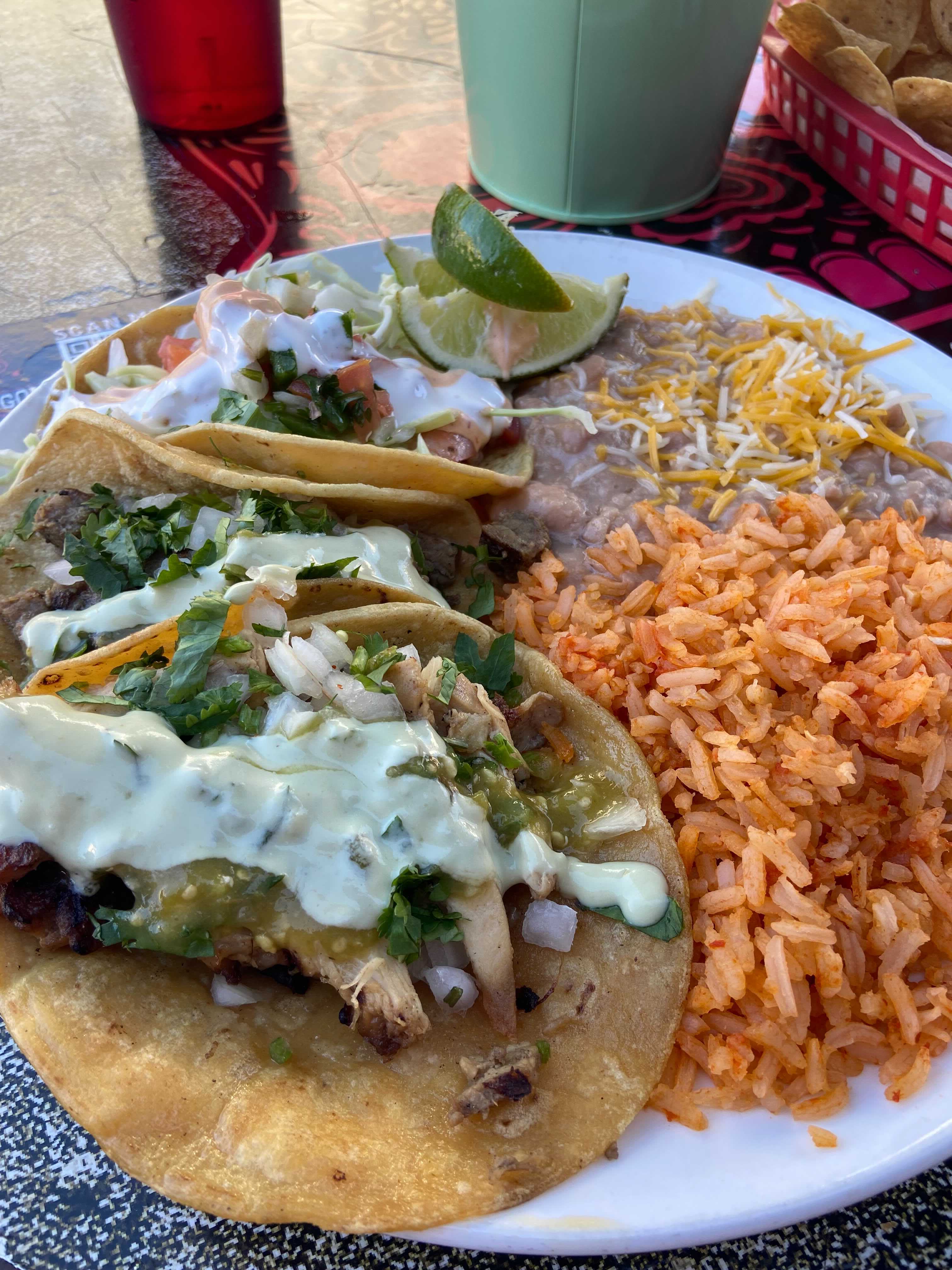 tacos in Gaslamp District in San Diego