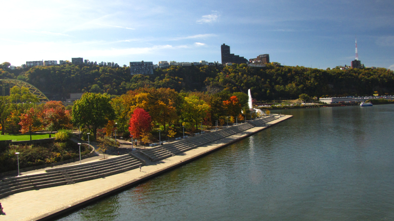 Point State Park in Pittsburgh, Pennsylvania