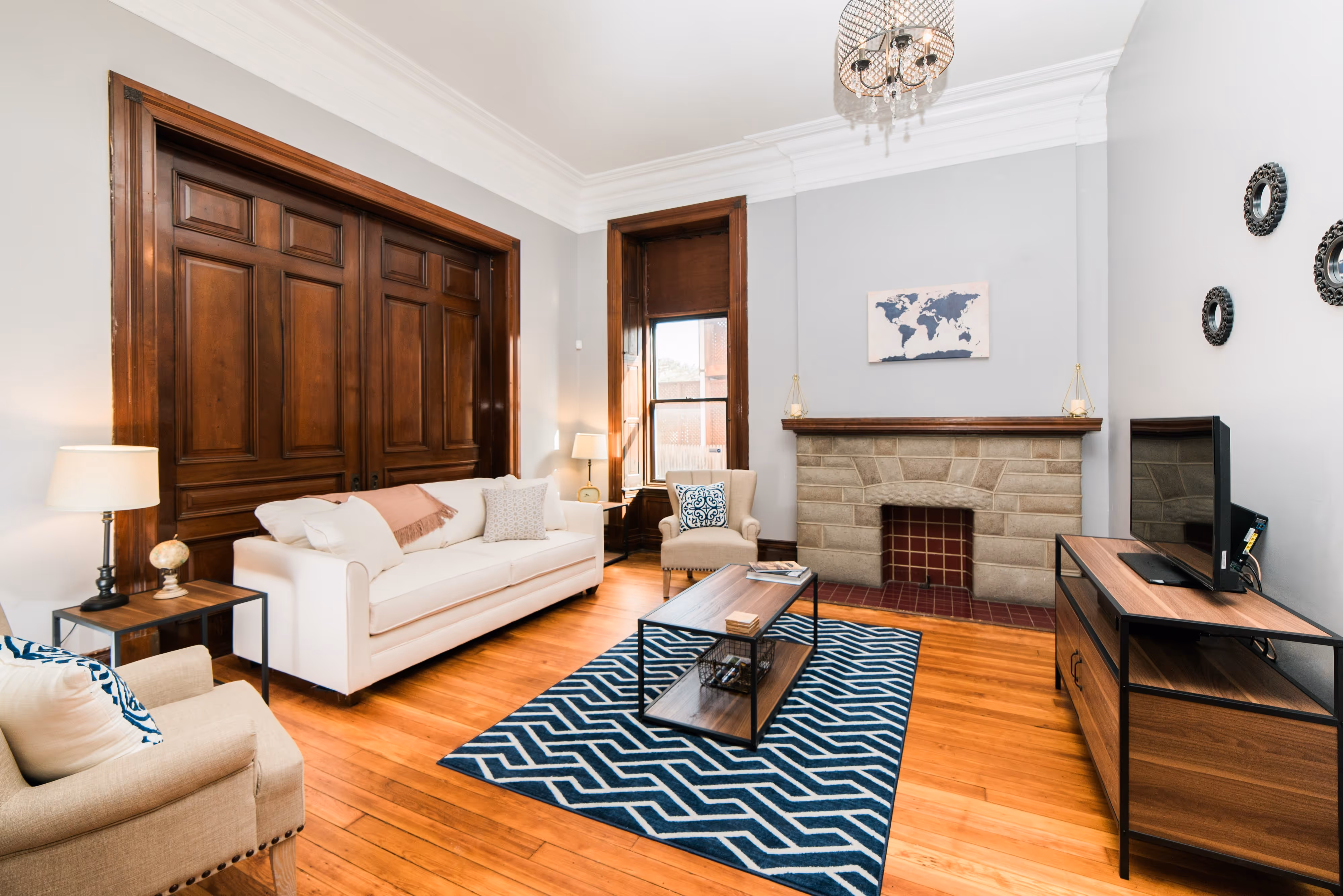 Photo of the living room in Harpster apartment