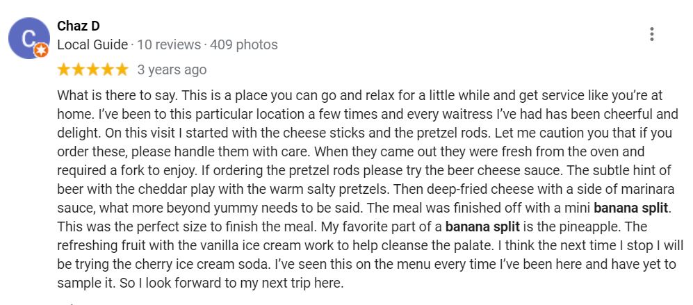 banana split review, Latrobe banana split festival