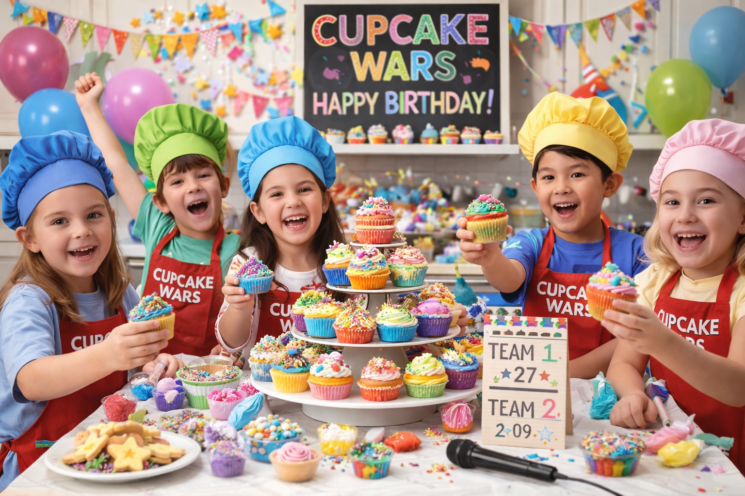 Cupcake making parties near me