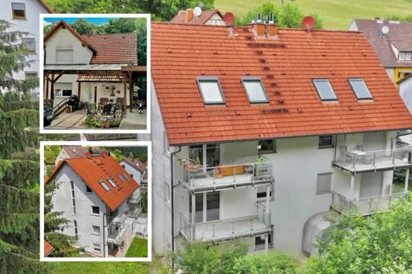 Ein Raumwunder - zwei Lebenswelten! Doppelhaushälfte auf vier Etagen in Aschaffenburg - Mömbris