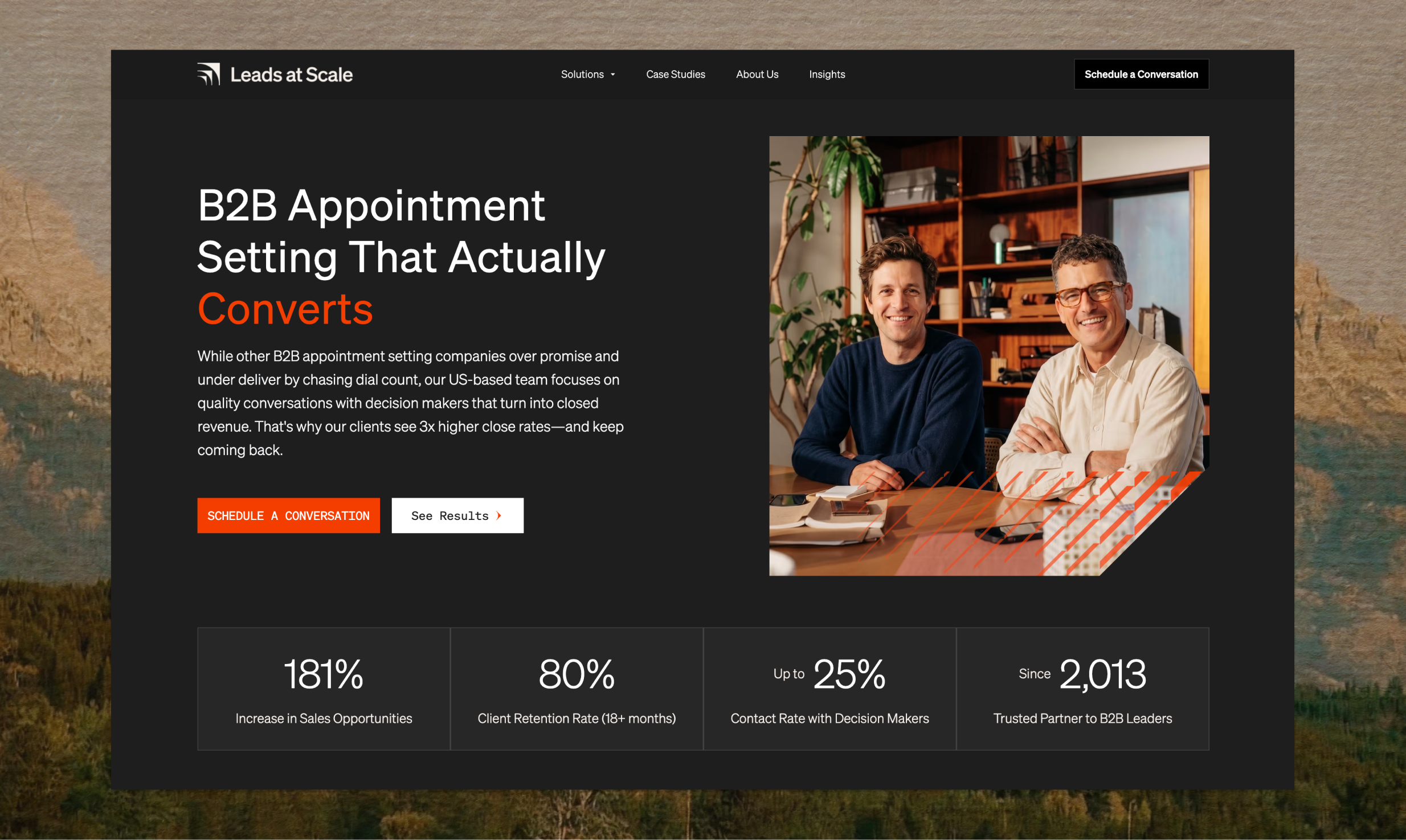 website inspiration - b2b