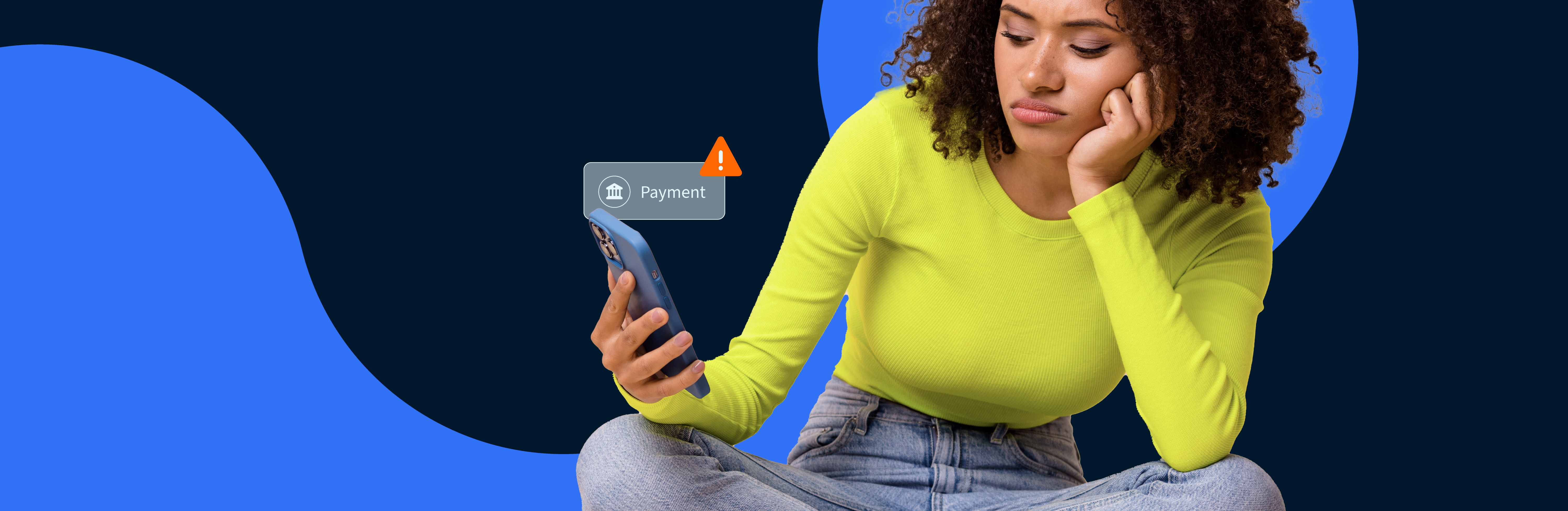 Frustrated merchant looking at chargebacks