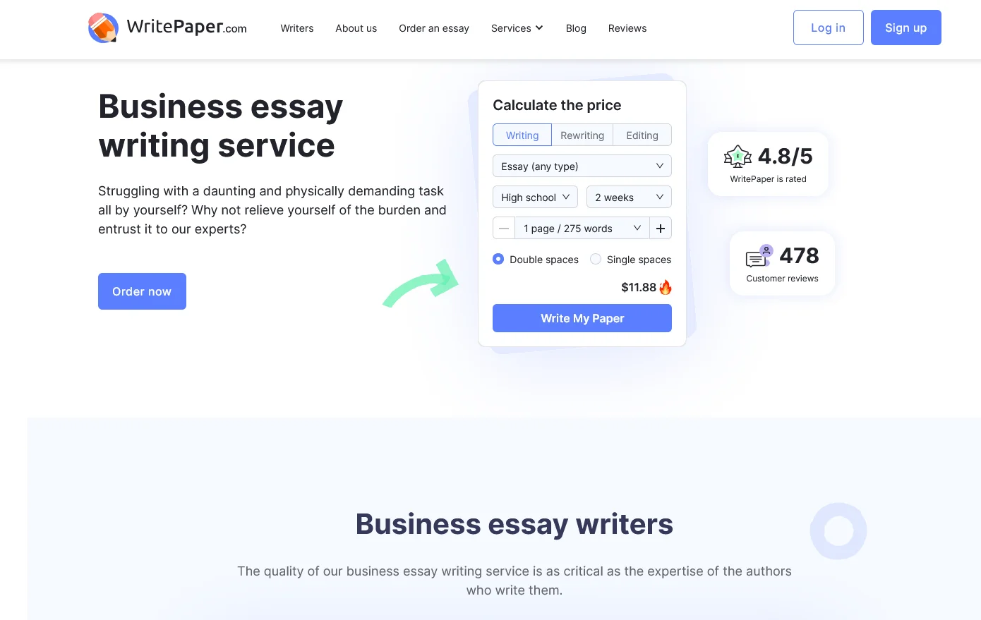 WritePaper Business Essay Writing Service