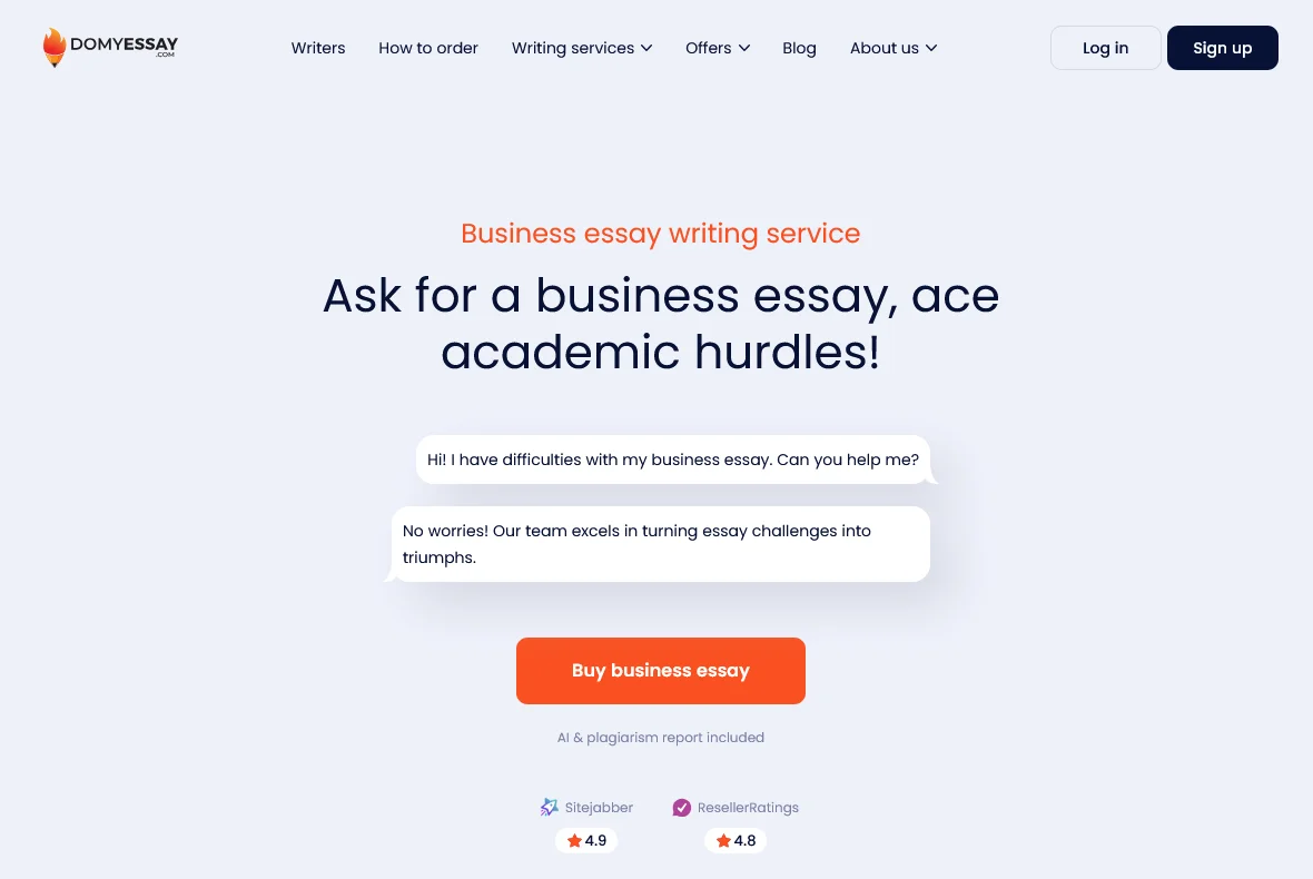 DoMyEssay Business Essay Writing Service