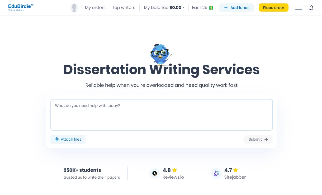 EduBirdie Thesis Writing Service