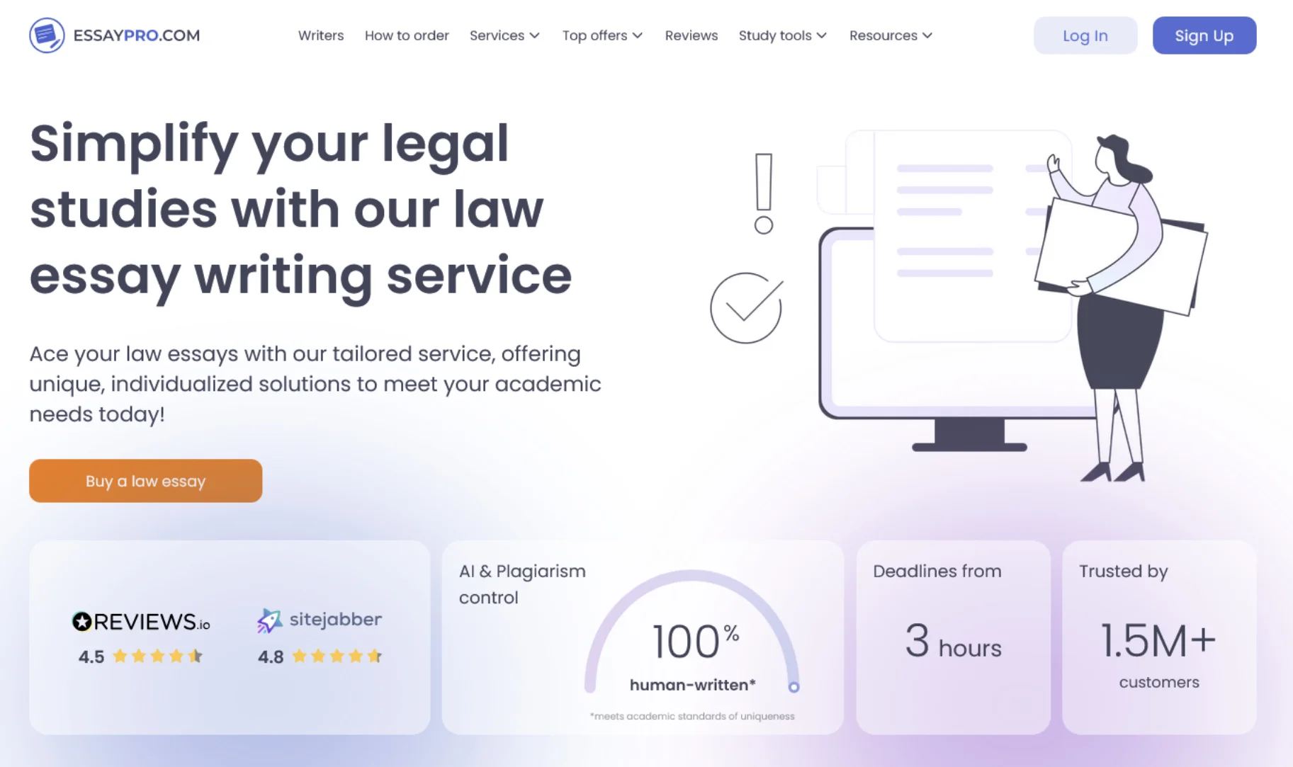 essayPro Law Essay Writing Service