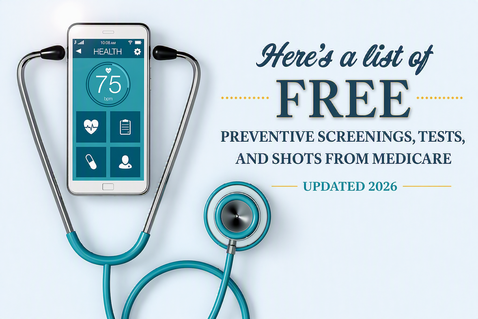 28 Free Preventive Screenings, Tests, and Shots Medicare Covers 