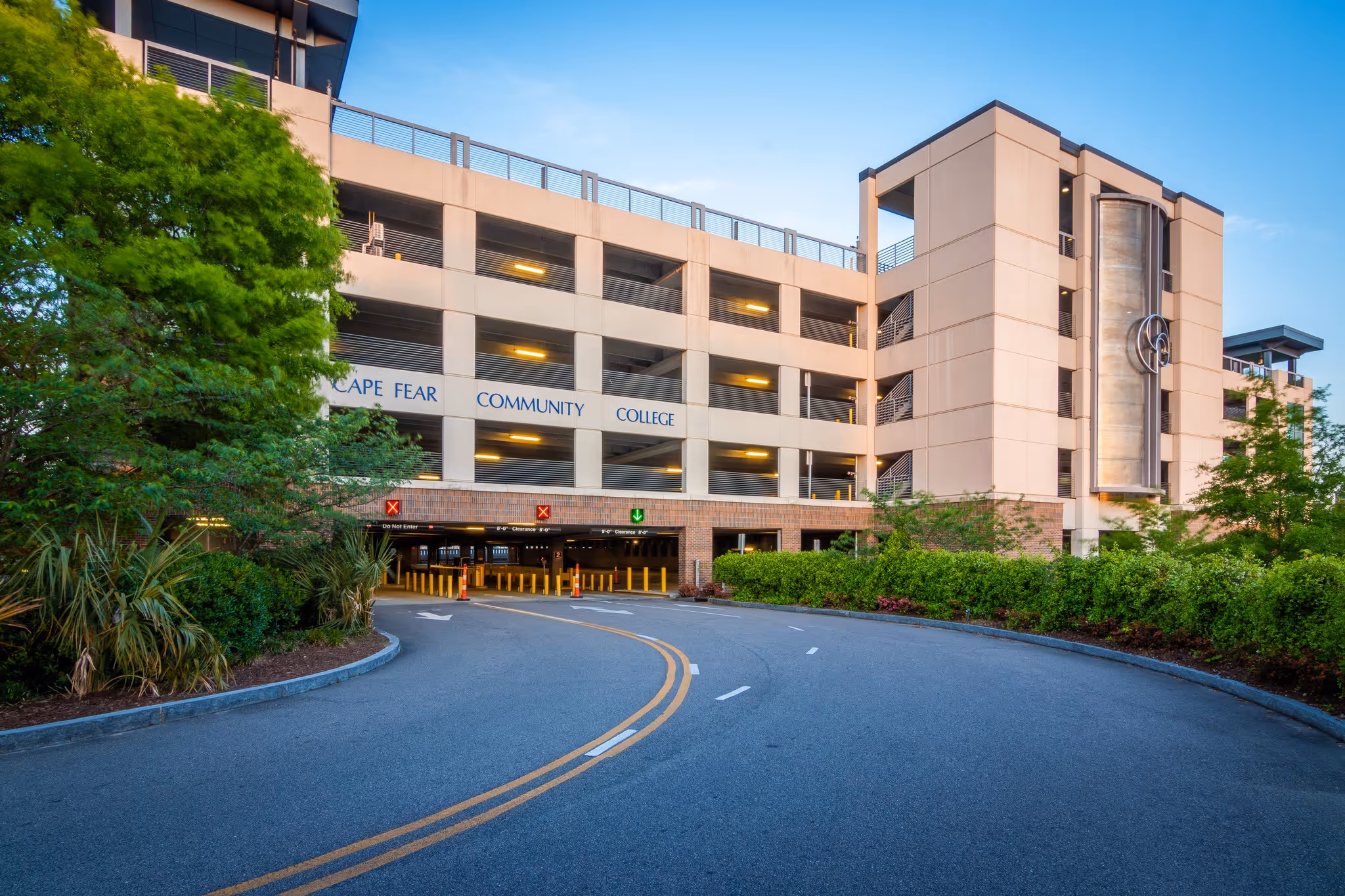 Cape Fear Community College Parking Deck